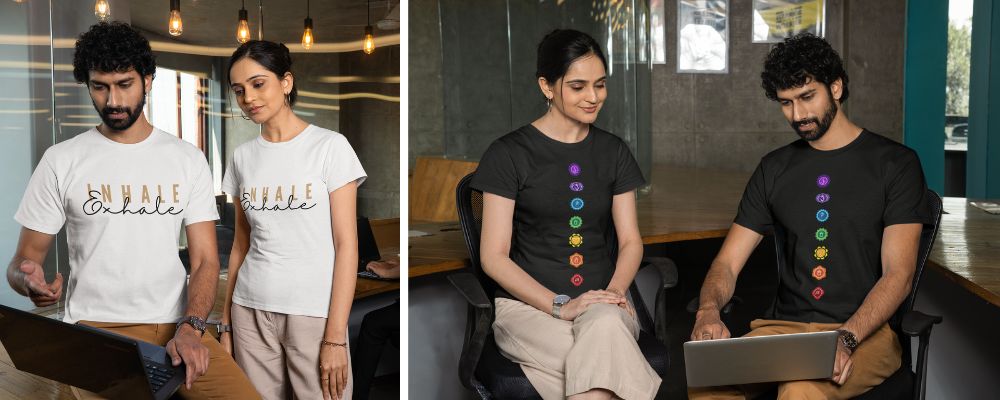 Couples-T-Shirt-Designs-That-Look-Good-Together-for-yoga