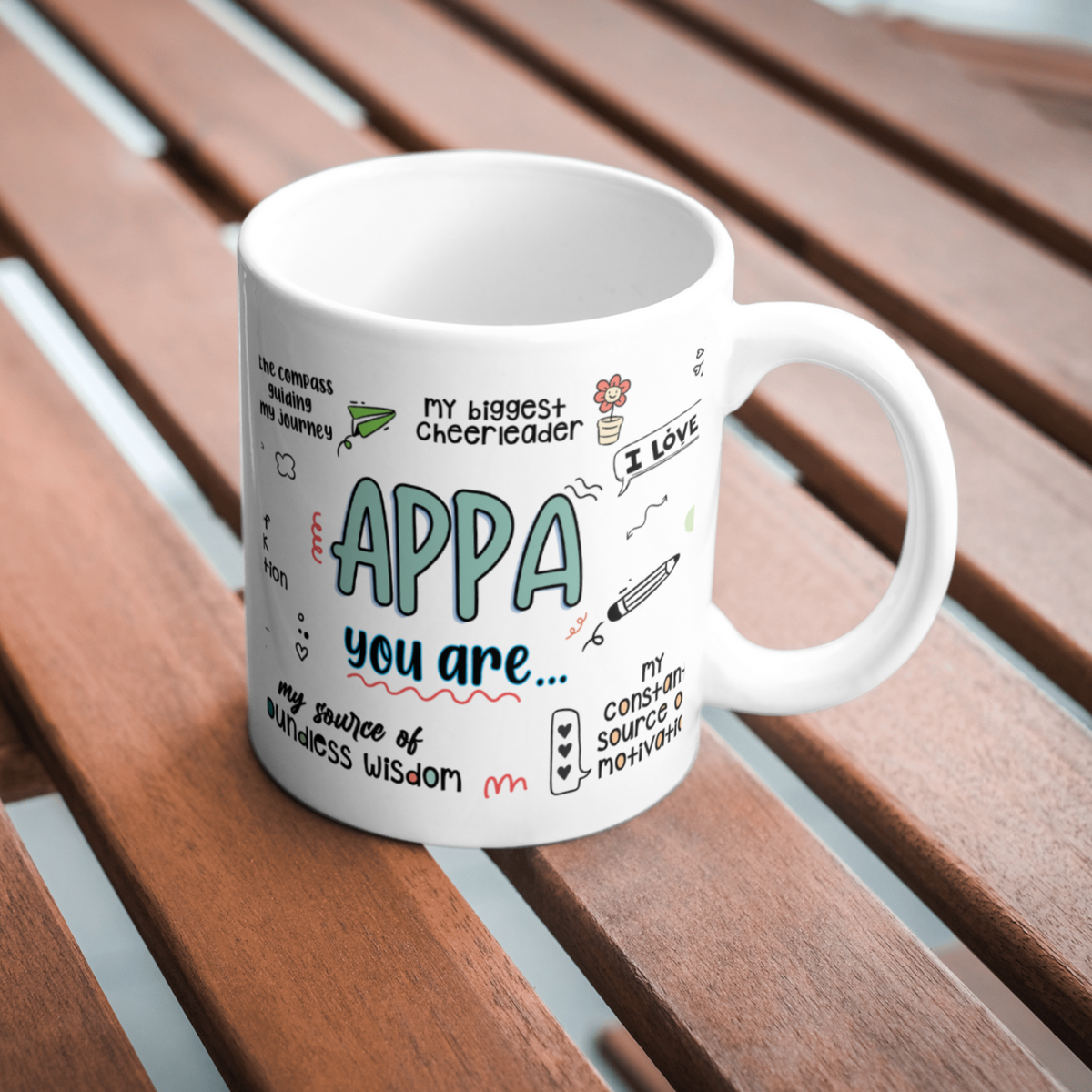 Appa Love Gratitude Coffee Mug