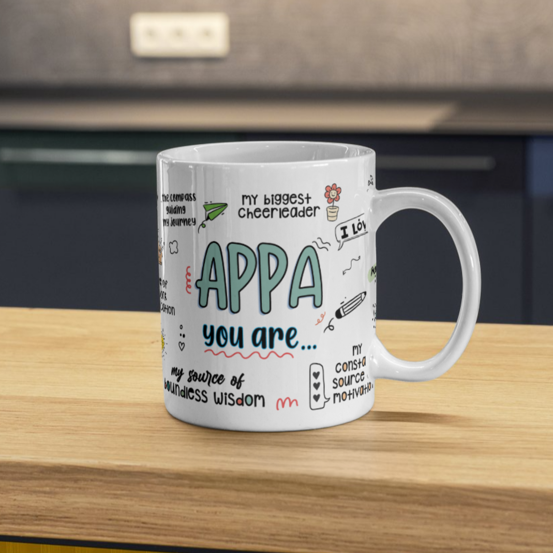 Appa Love Gratitude Coffee Mug