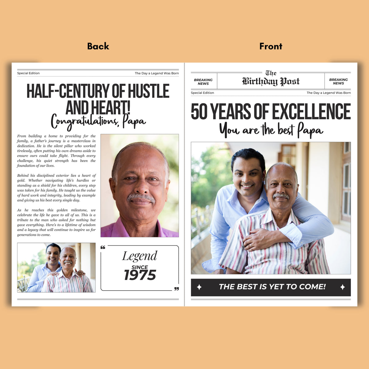 50-th-Birthday-Newspaper-Gift-for-Papa-dad-personalised-gogirgit-custom-Milestone