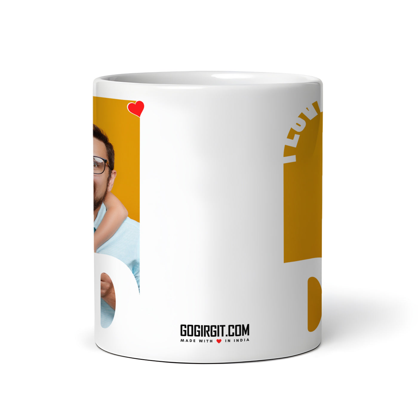 I Love You Dad Personalised Coffee Mug