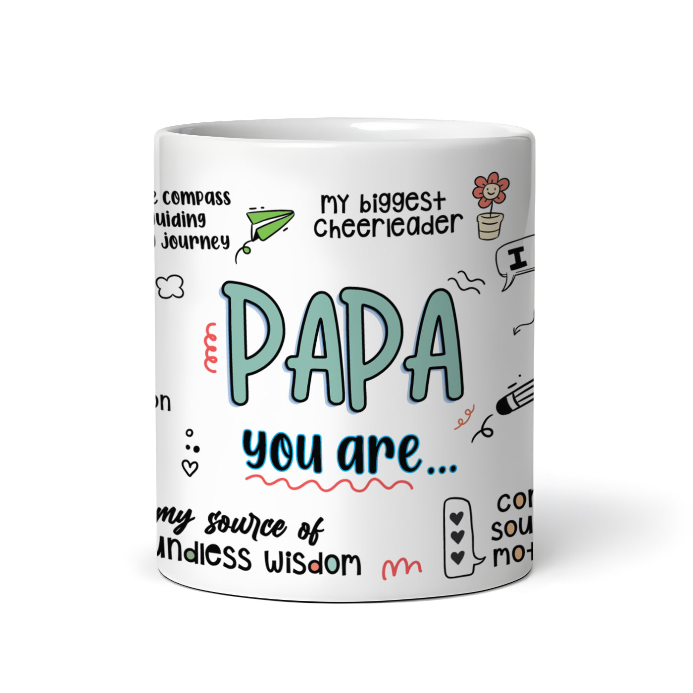 Papa Love Gratitude Coffee Mug
