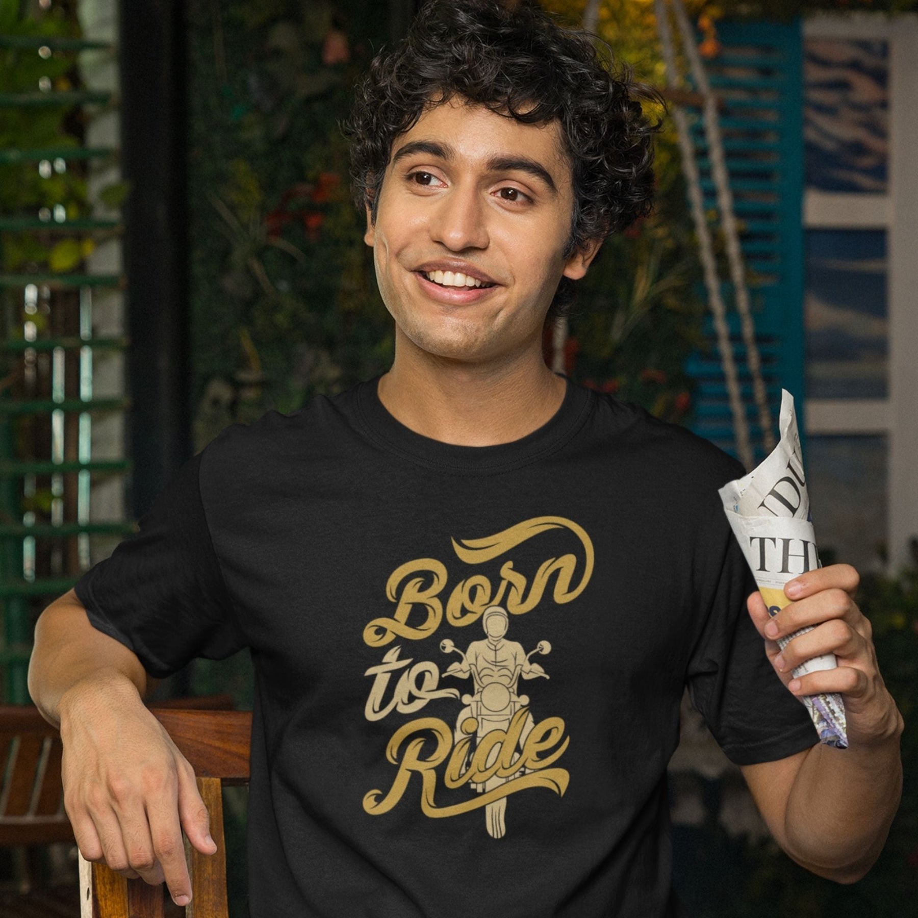 Born to ride t-shirt