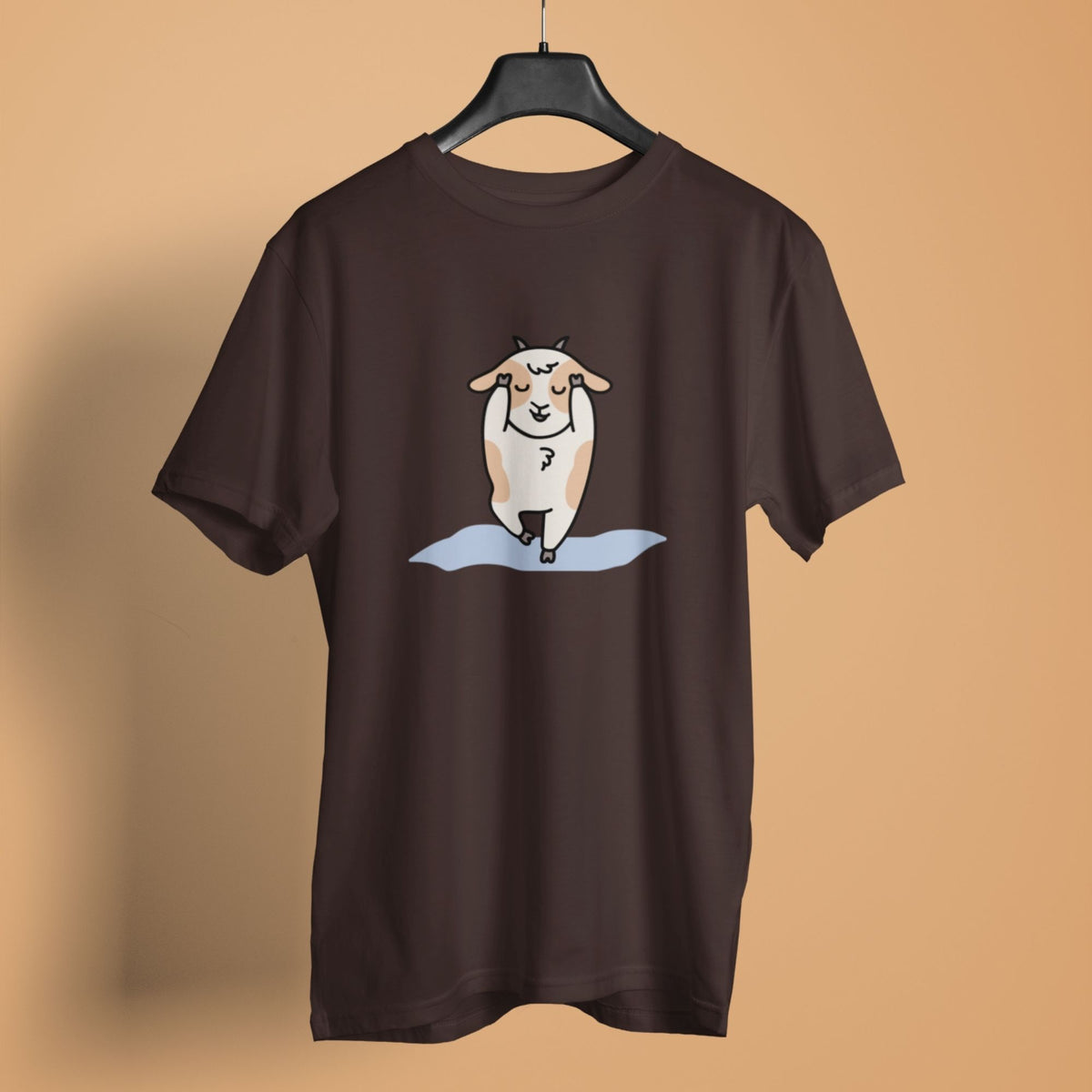 cow-posing-coffee-brown-womens-yoga-tshirt-gogirgit