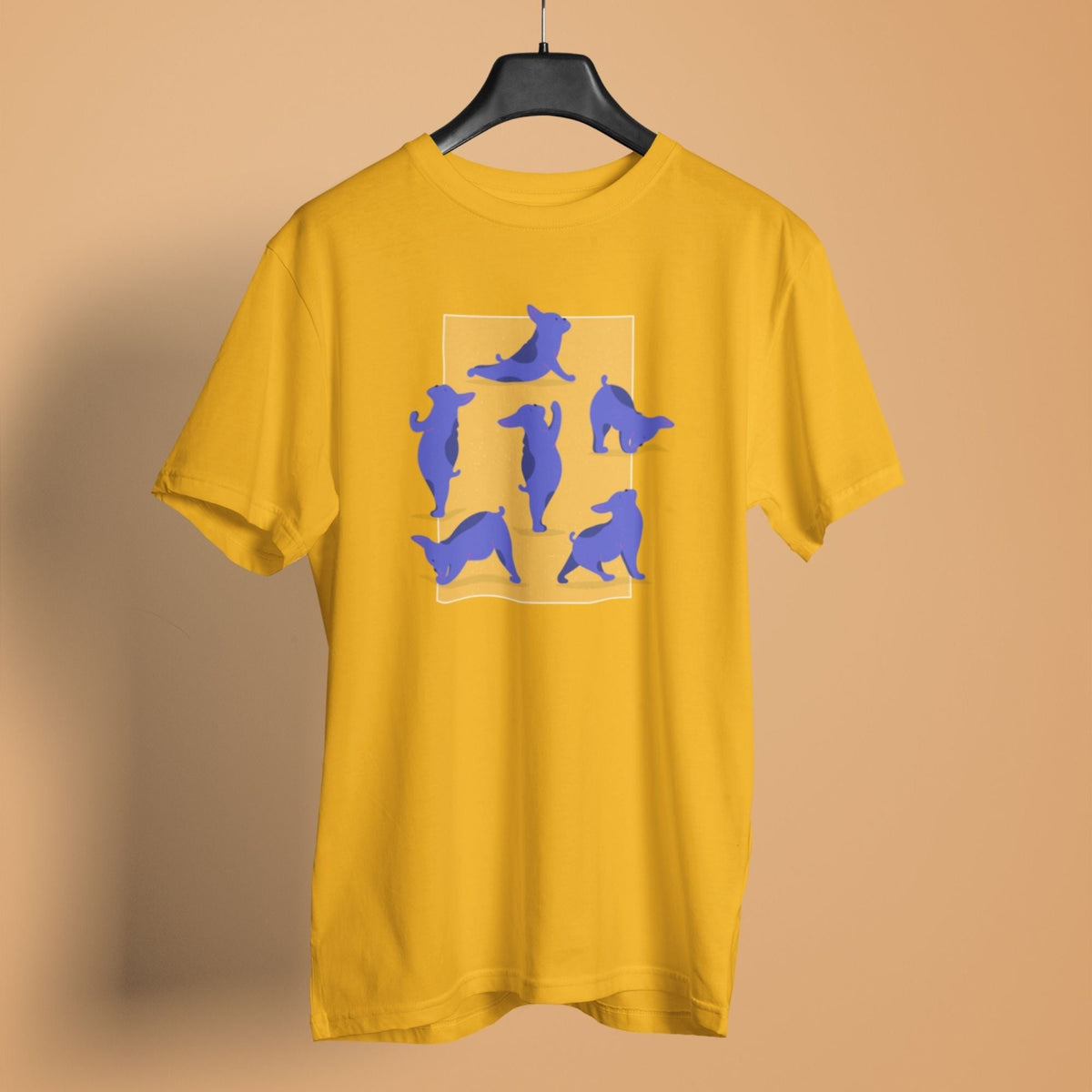 dog-poses-golden-yellow-womens-yoga-tshirt-gogirgit