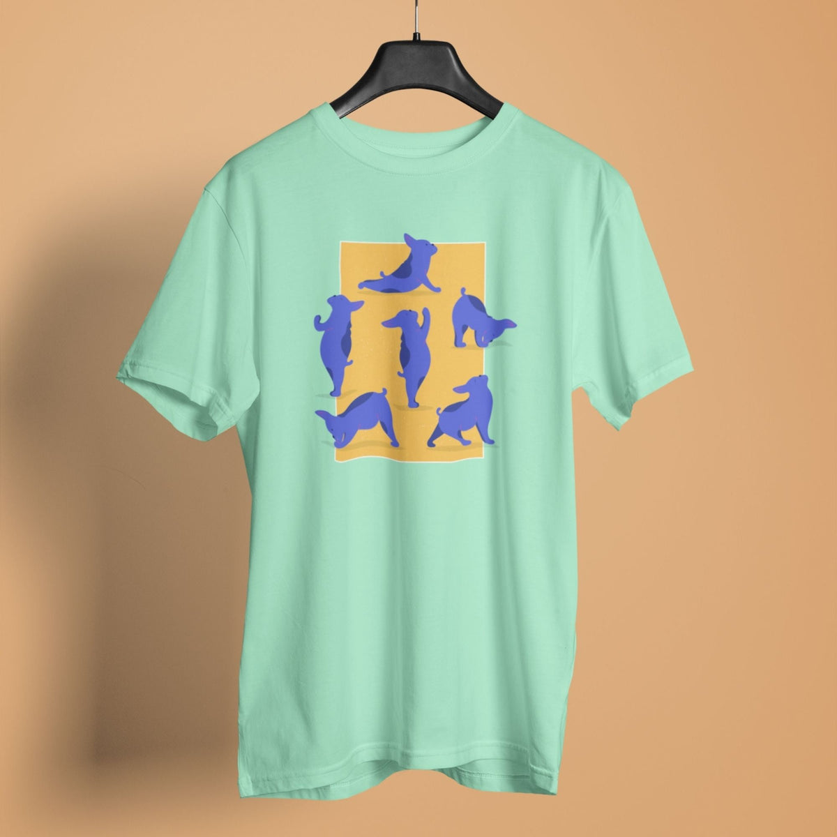 dog-poses-mint-womens-yoga-tshirt-gogirgit