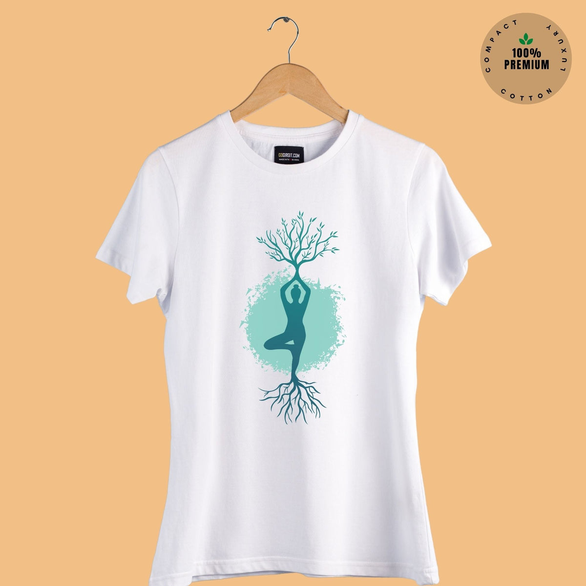 tree-pose-white-women-s-tshirt