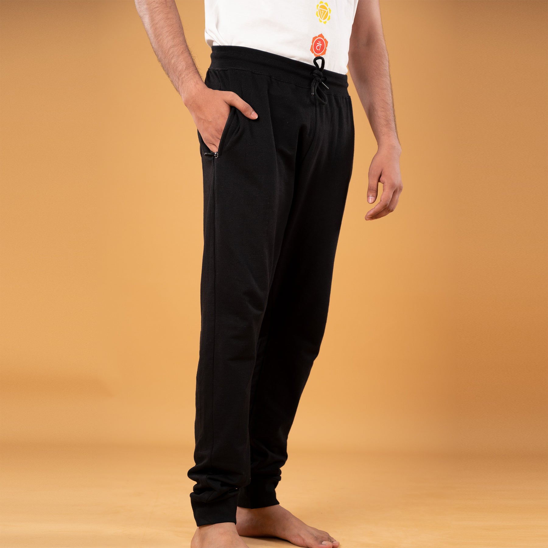 unisex-cotton-joggers-black-front-gogirgit-com