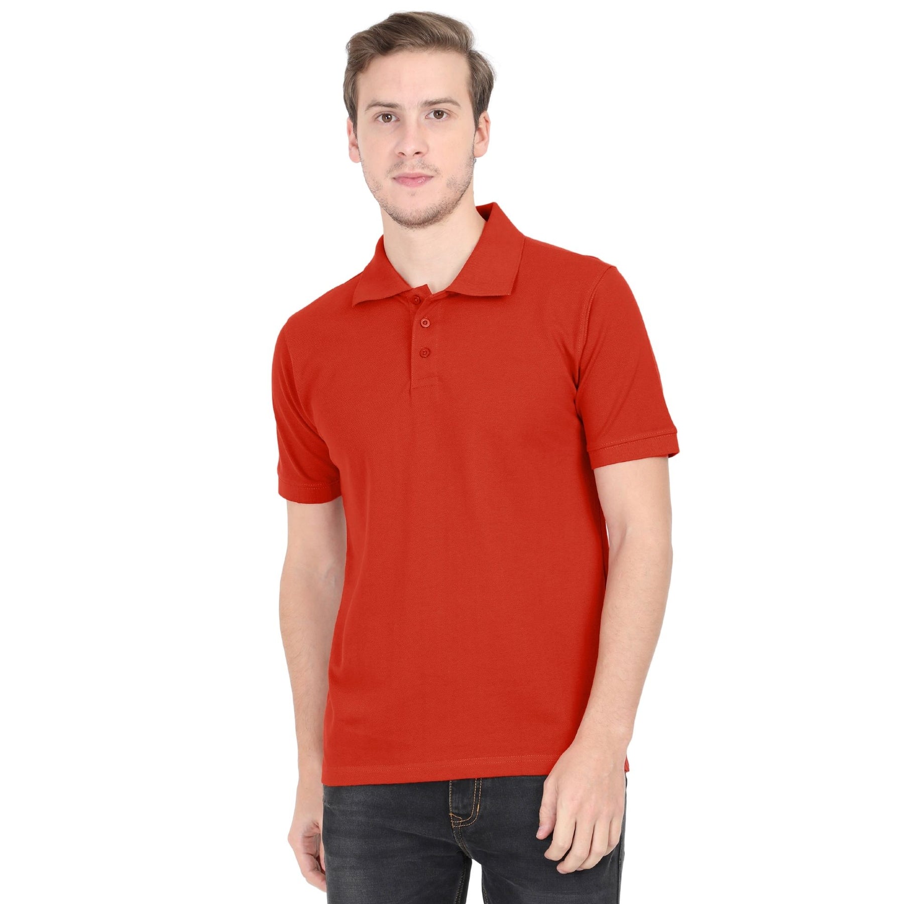 Men's Classic Polo Neck T-shirt Pack Of 2 Combo