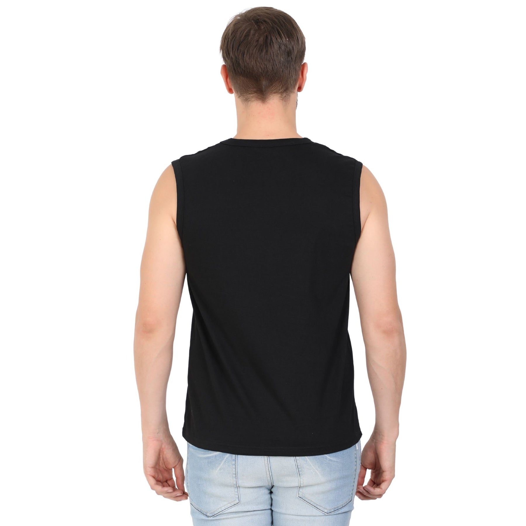 Plain Cotton Men's vest Pack Of 2 Combo