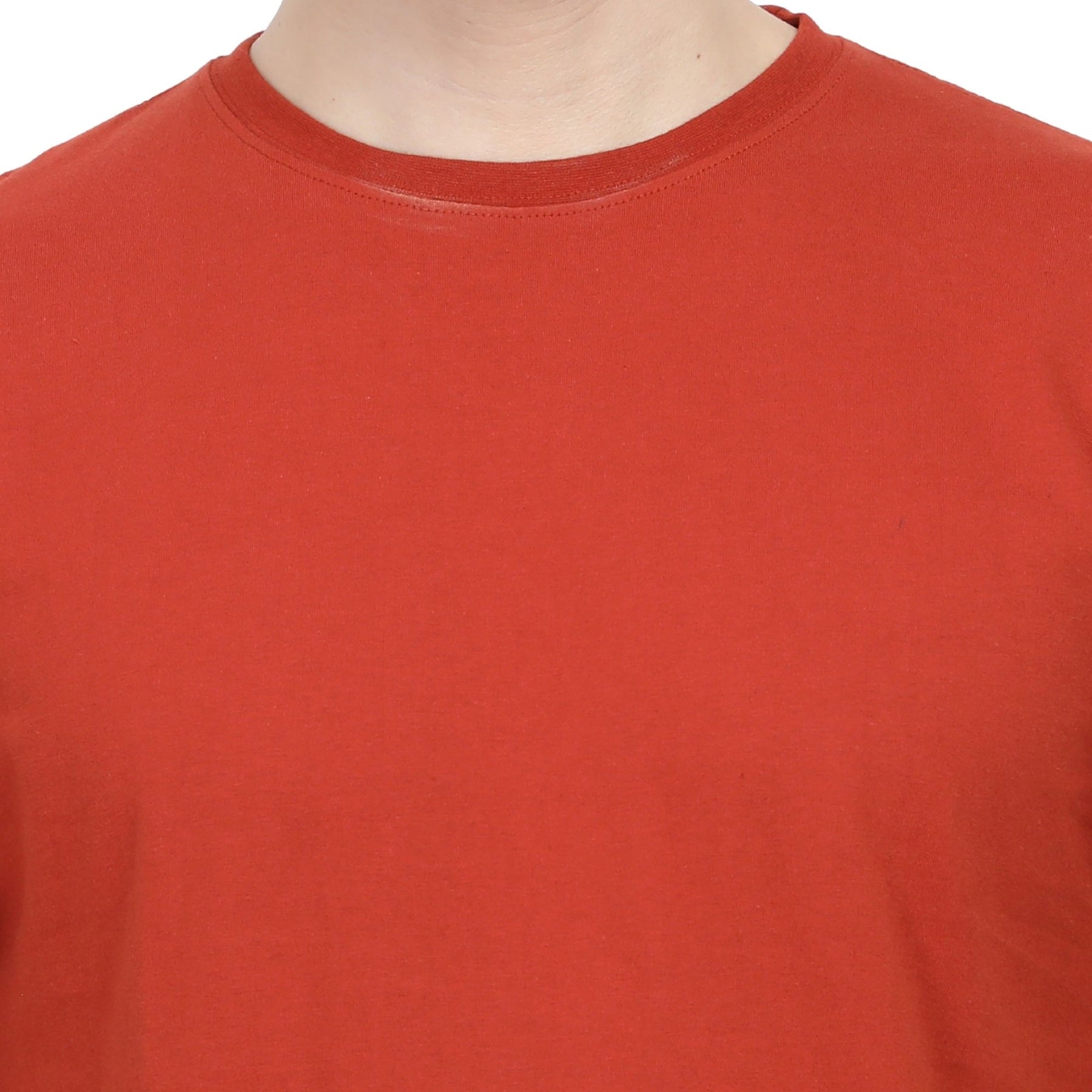 Plain Cotton Mens Unisex T-shirt Pack Of 2 Combo