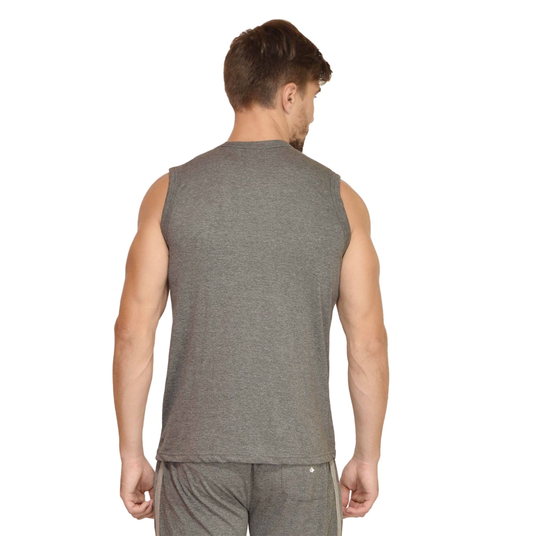 Plain Cotton Men's vest Pack Of 2 Combo