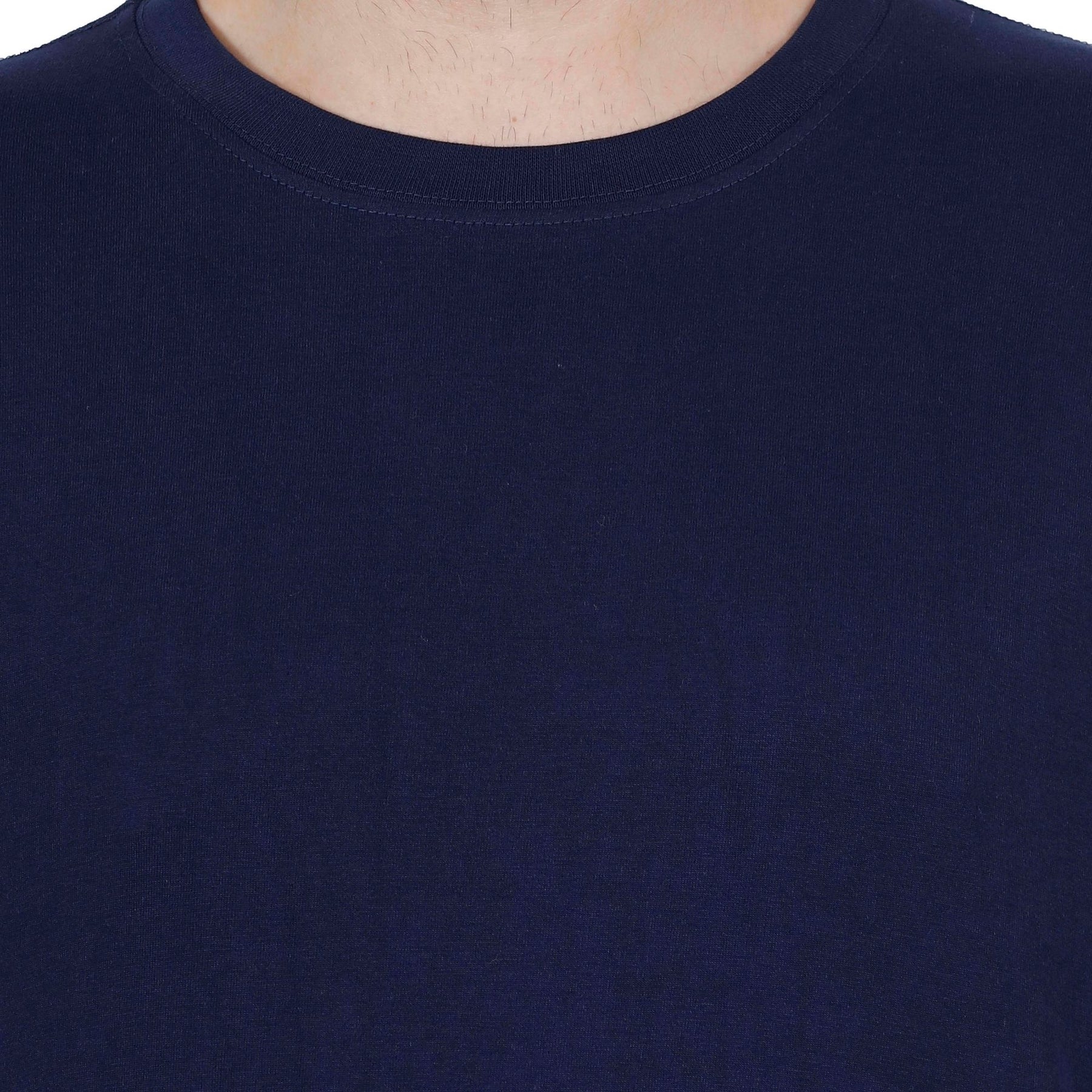 Plain Cotton Men's Full Sleeves t-shirts Pack Of 2 Combo