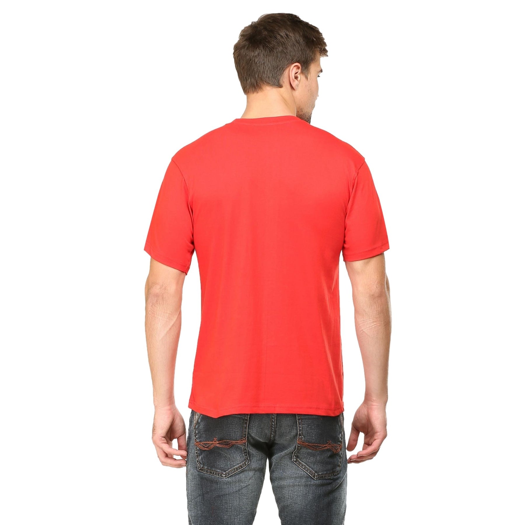 Plain Cotton Mens Unisex T-shirt Pack Of 2 Combo