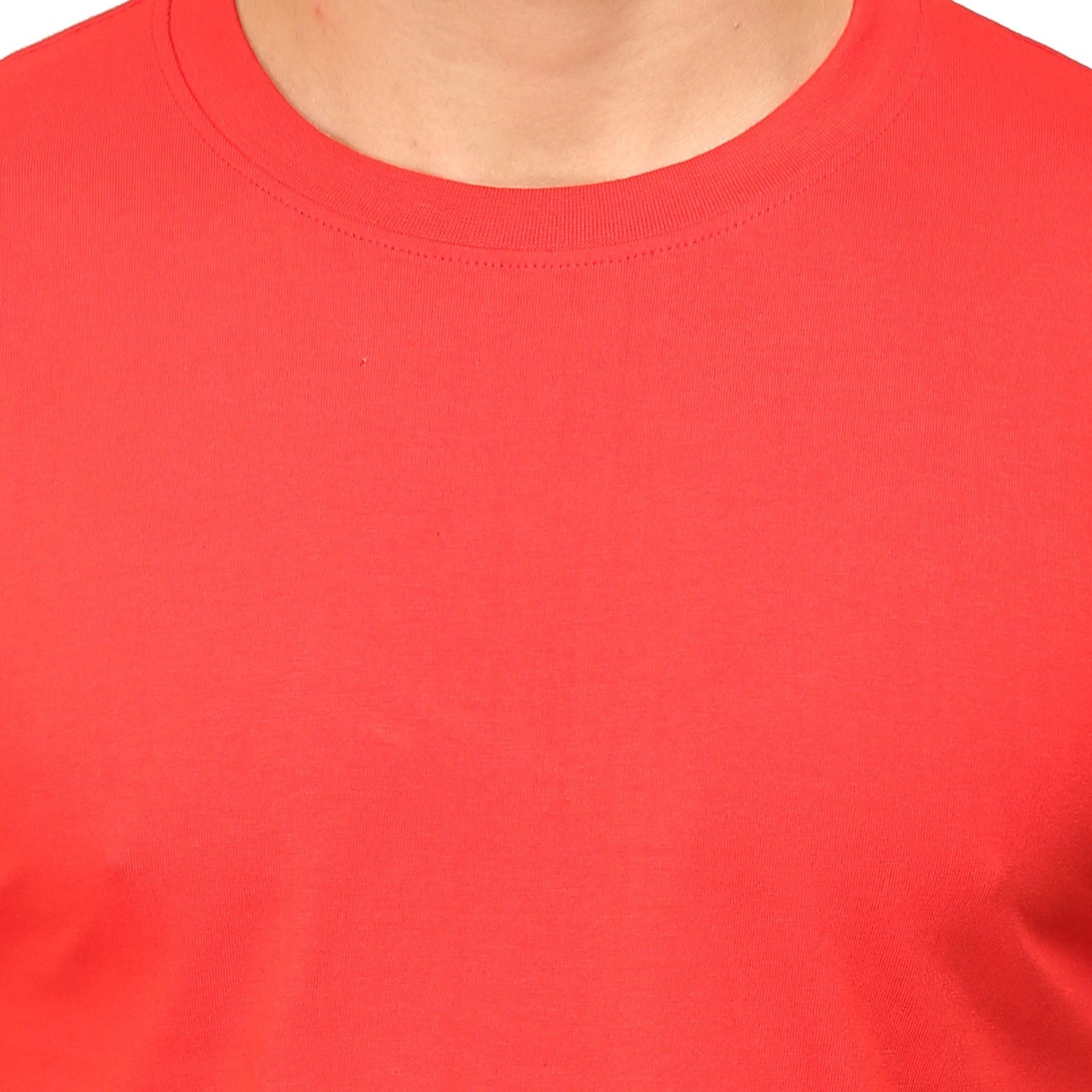 Plain Cotton Mens Unisex T-shirt Pack Of 2 Combo