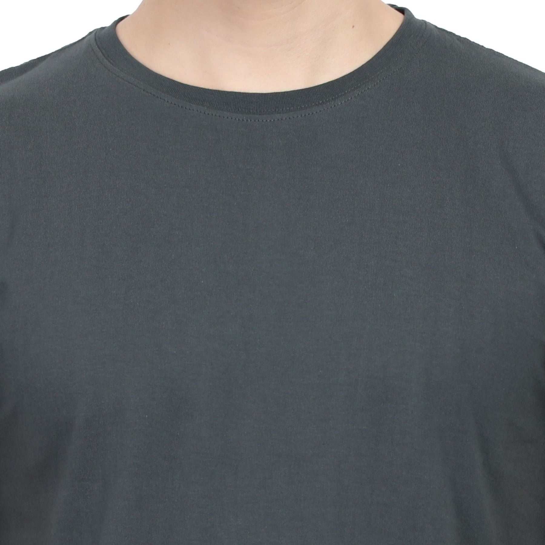 Plain Cotton Mens Unisex T-shirt Pack Of 2 Combo
