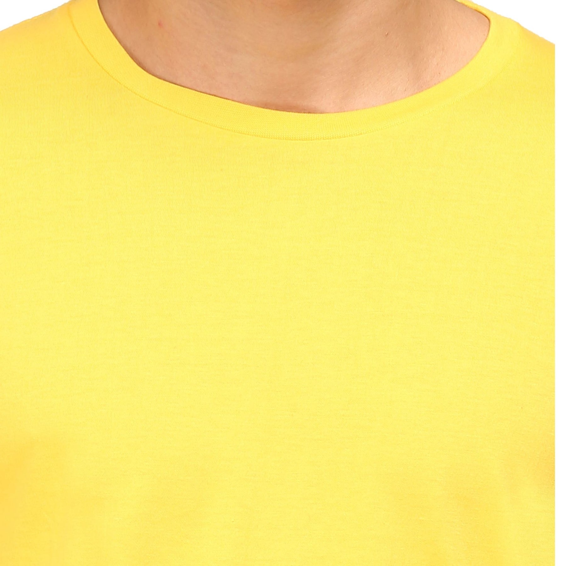 Plain Cotton Mens Unisex T-shirt Pack Of 2 Combo