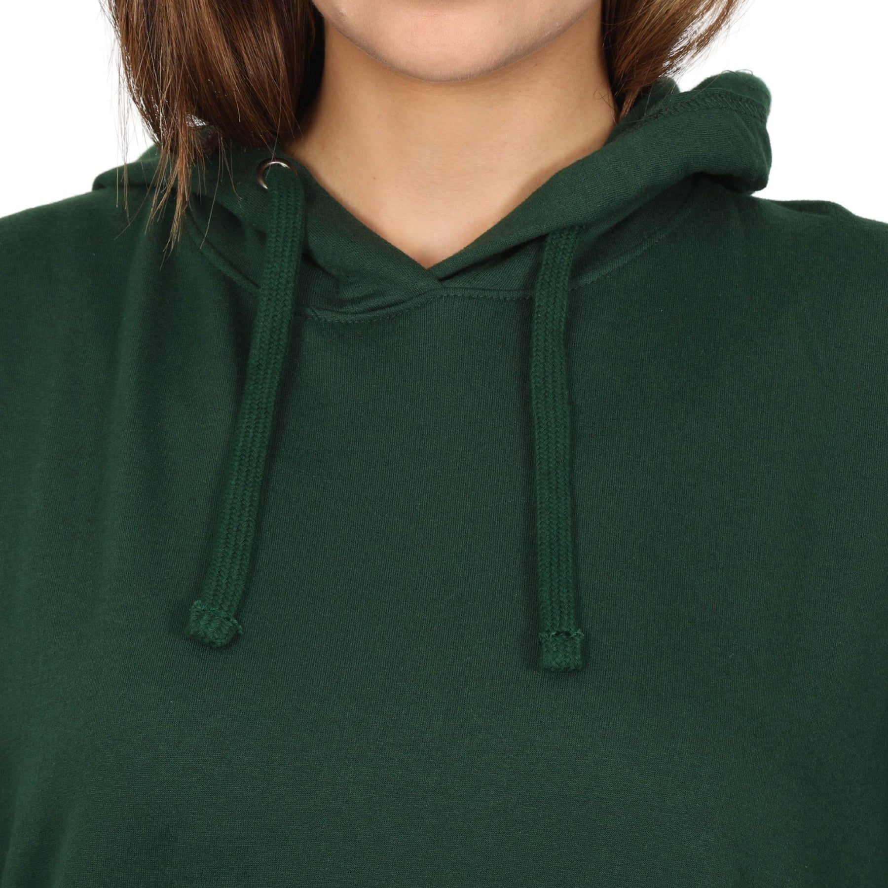 Plain Cotton Women's Hoodies