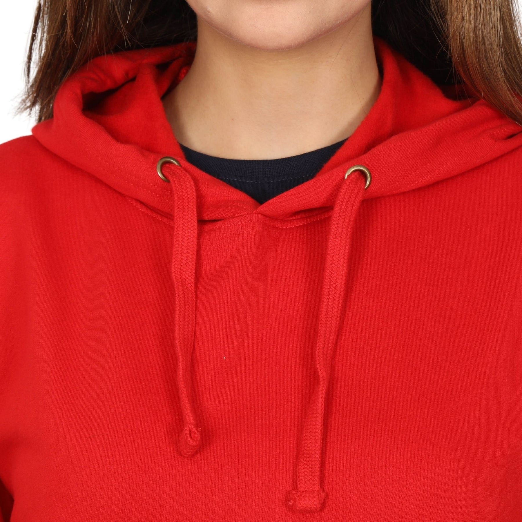 Plain Cotton Women's Hoodies