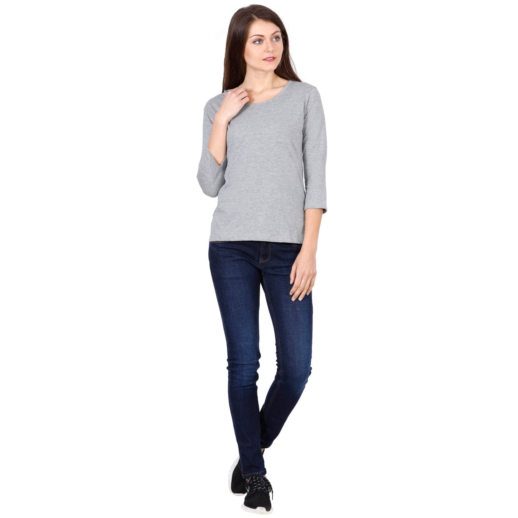Women's full sleeve T-shirt Pack Of 2 Combo