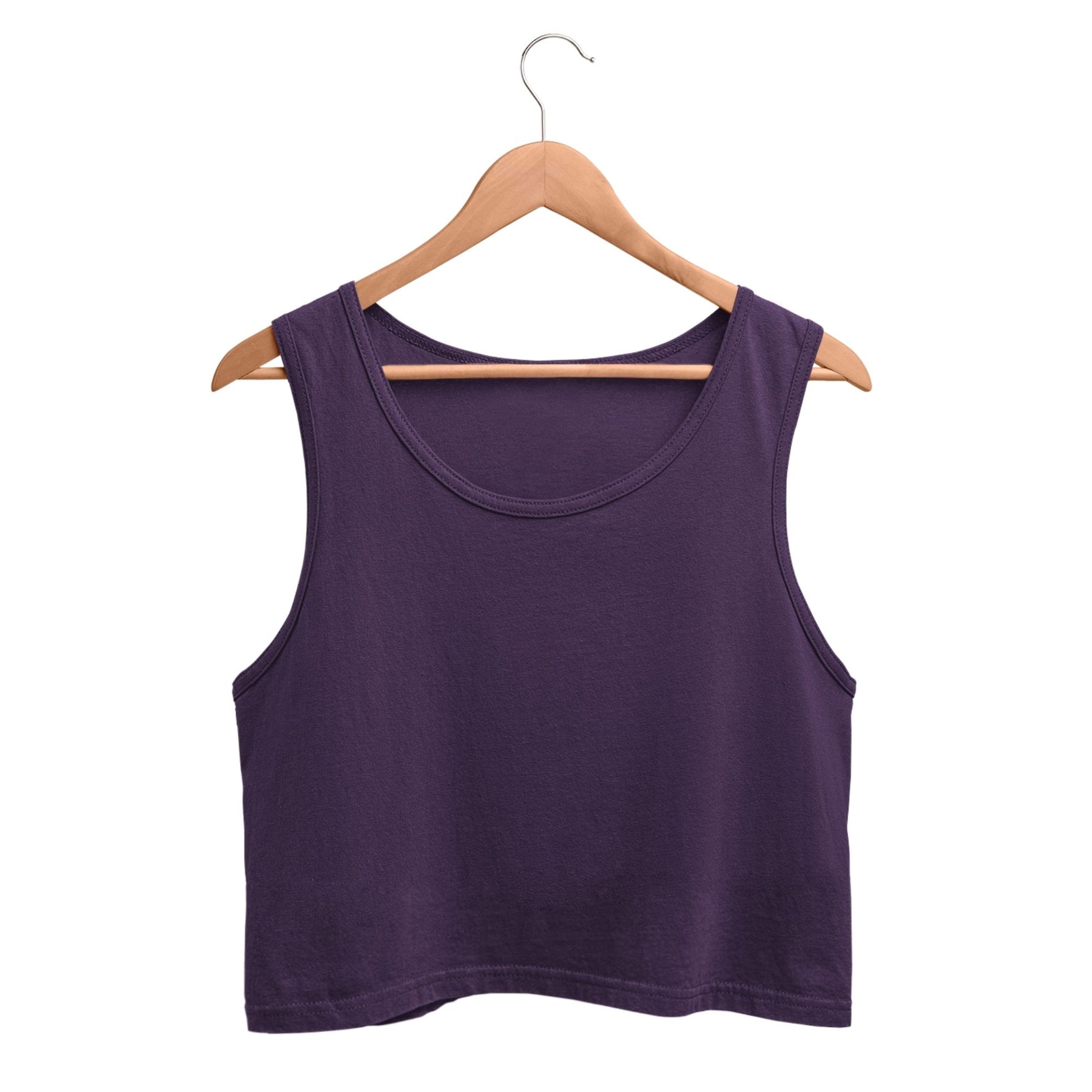 Women's Crop Tank Top Pack Of 2 Combo