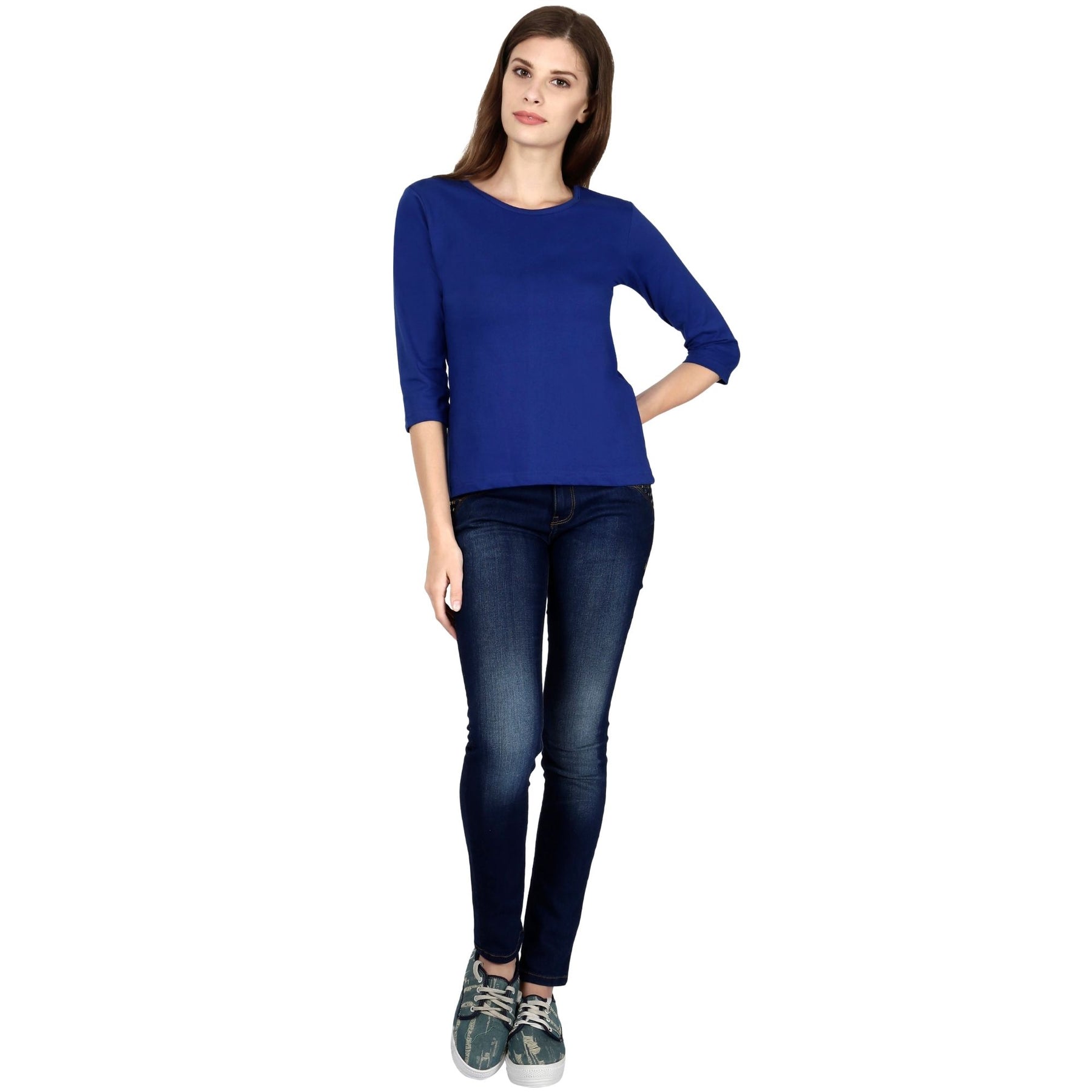 Women's full sleeve T-shirt Pack Of 2 Combo