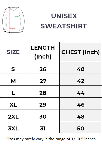 Plain Black Round Neck Sweatshirt