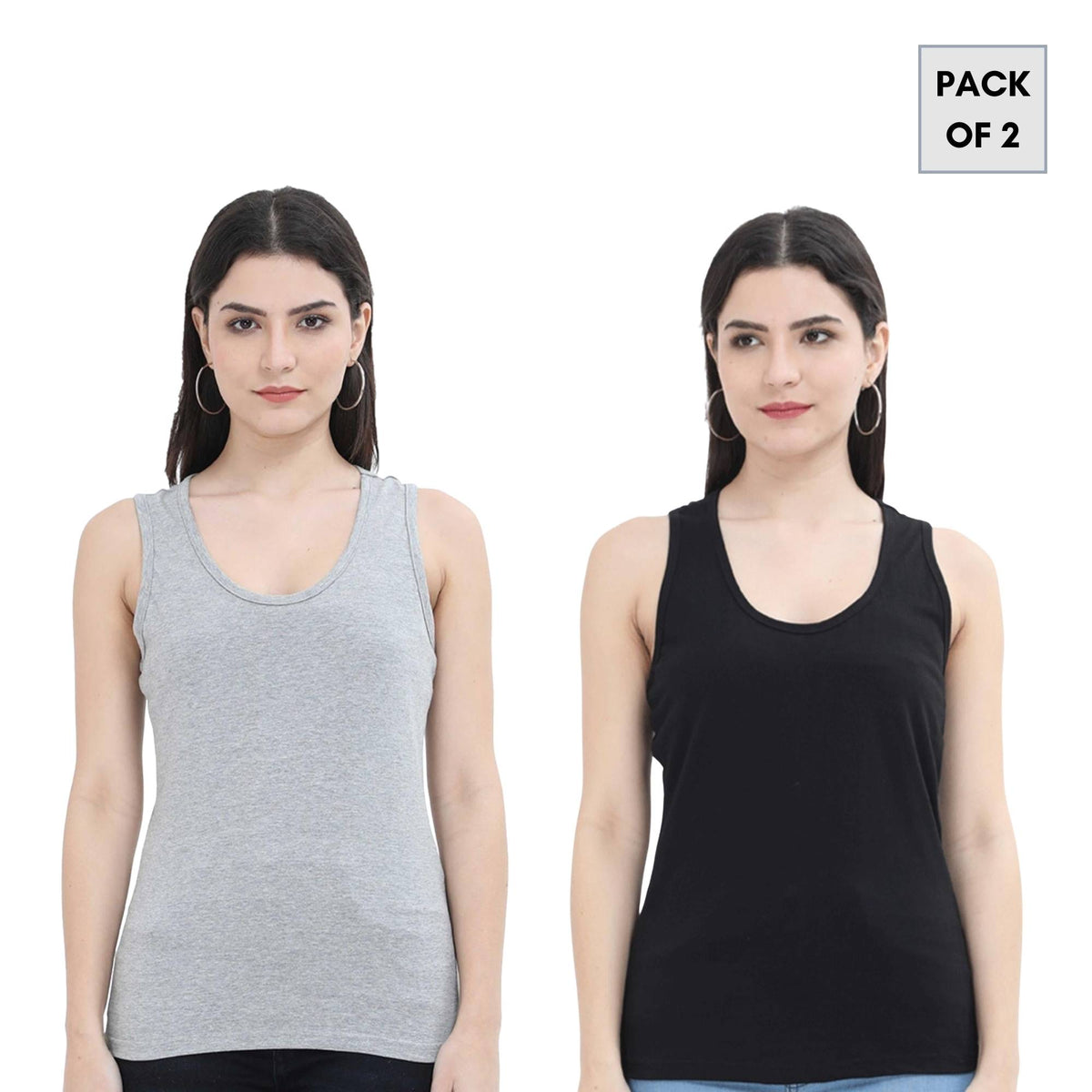 Women Tank Top Pack Of 2 Combo
