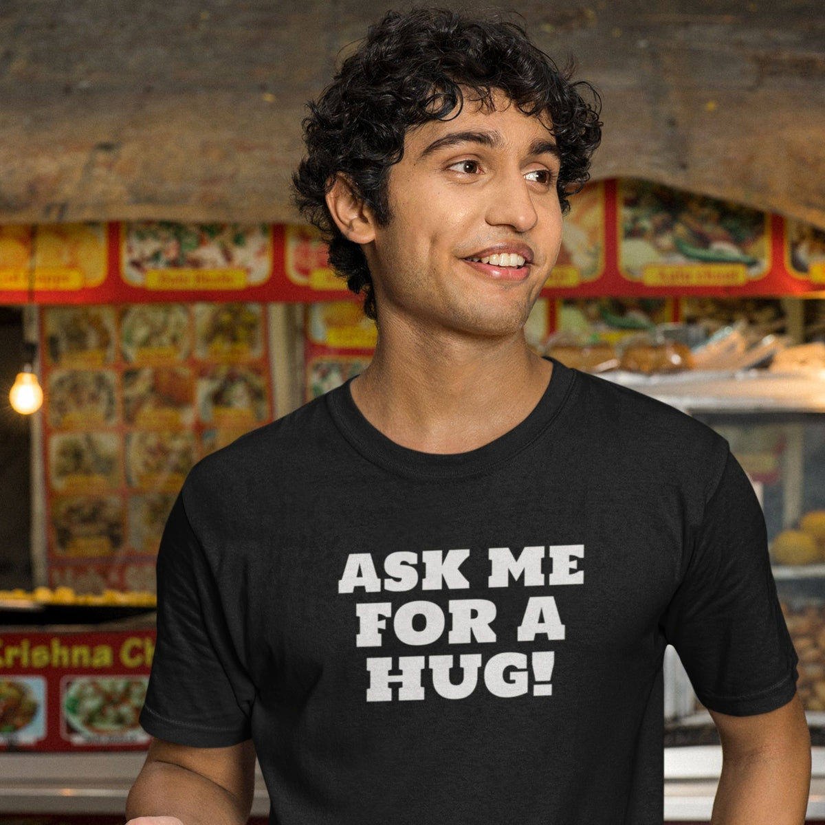 ask-me-for-a-hug-cotton-printed-black-men-t-shirts-gogirgit-com #color_black