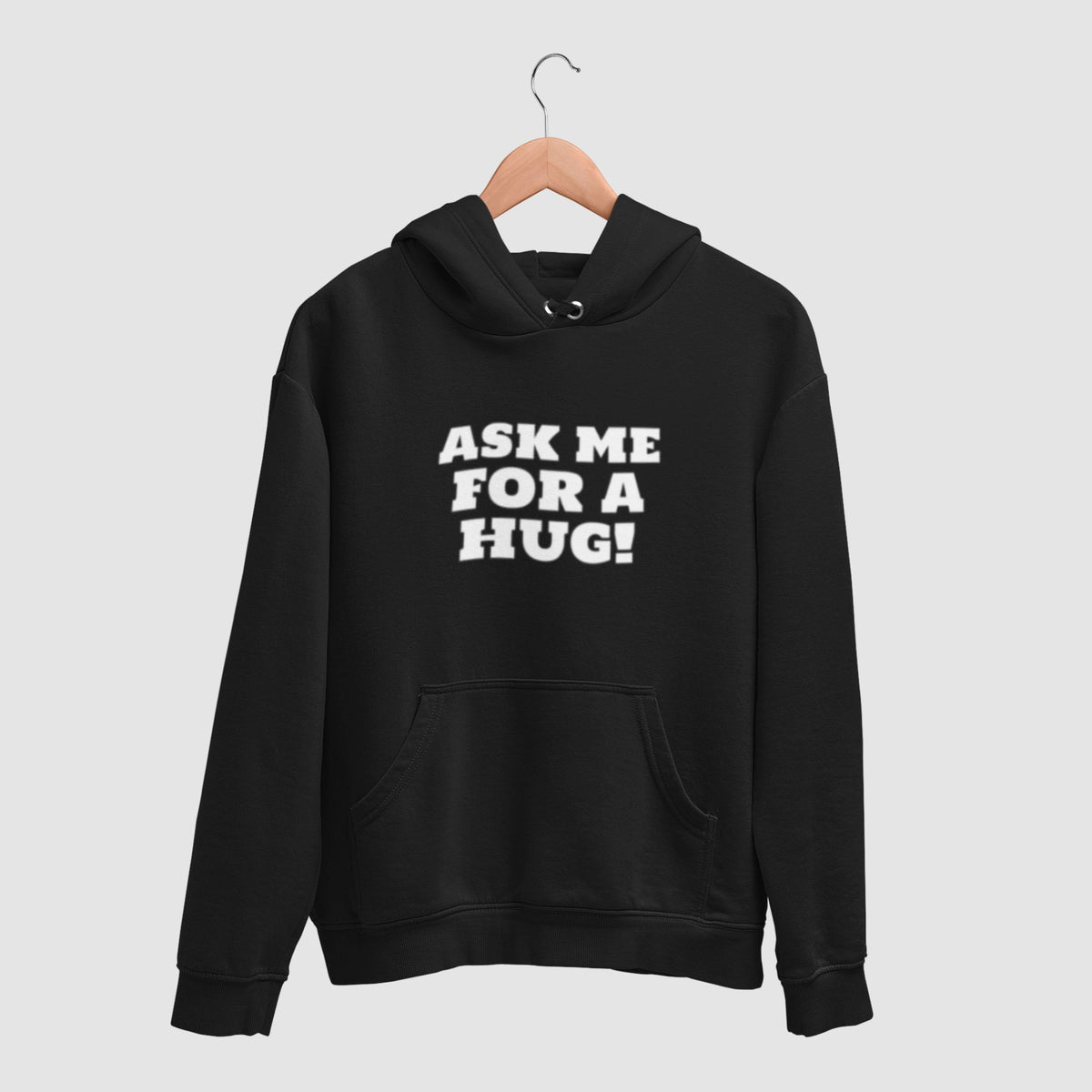 ask-me-for-a-hug-cotton-printed-unisex-black-hoodie-for-men-for-women-gogirgit-com #color_black