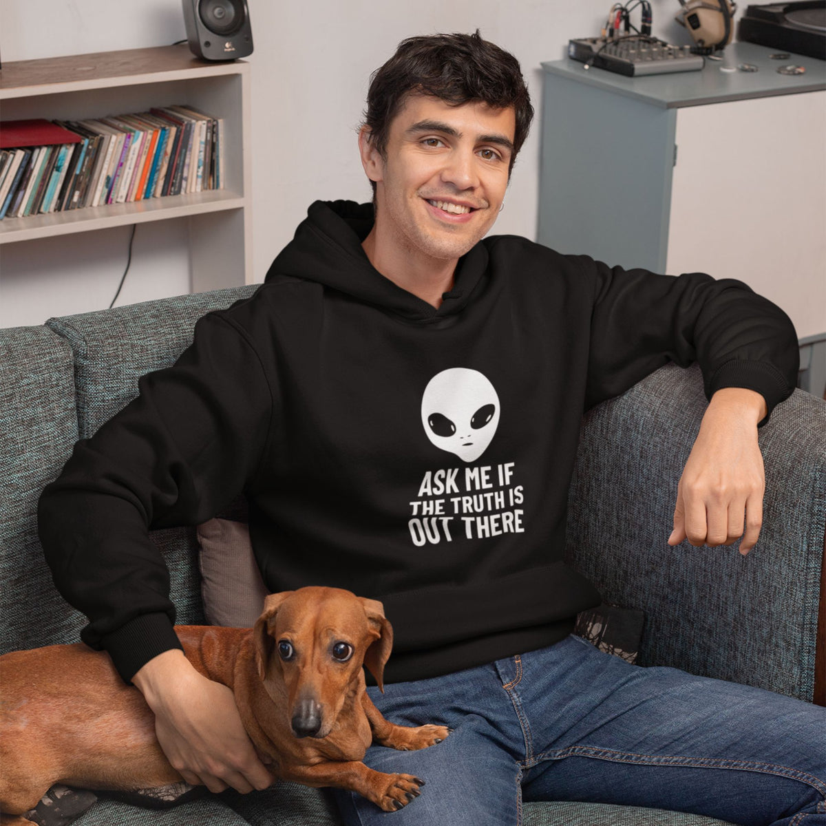 ask-me-if-cotton-printed-unisex-black-hoodie-for-men-for-women-gogirgit-com #color_black