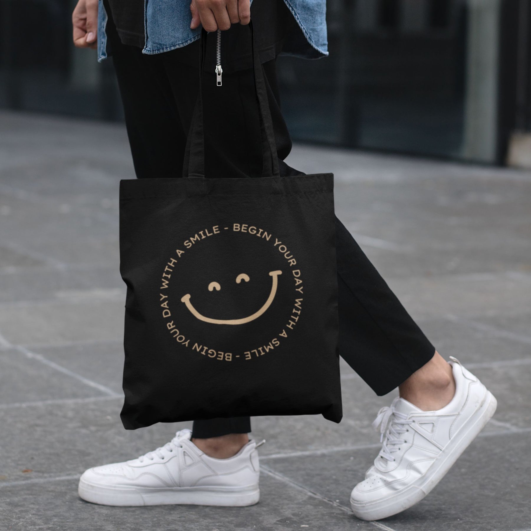 begin-your-day-with-a-smile-cotton-printed-black-tote-bag-gogirgit-5