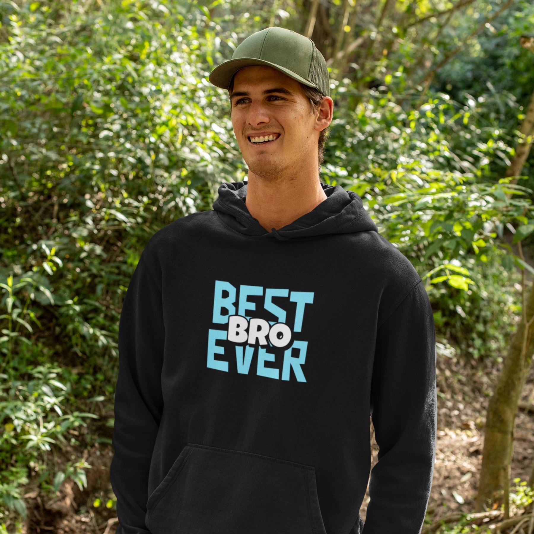 best-bro-ever-cotton-printed-unisex-black-hoodie-for-men-for-women-gogirgit-com