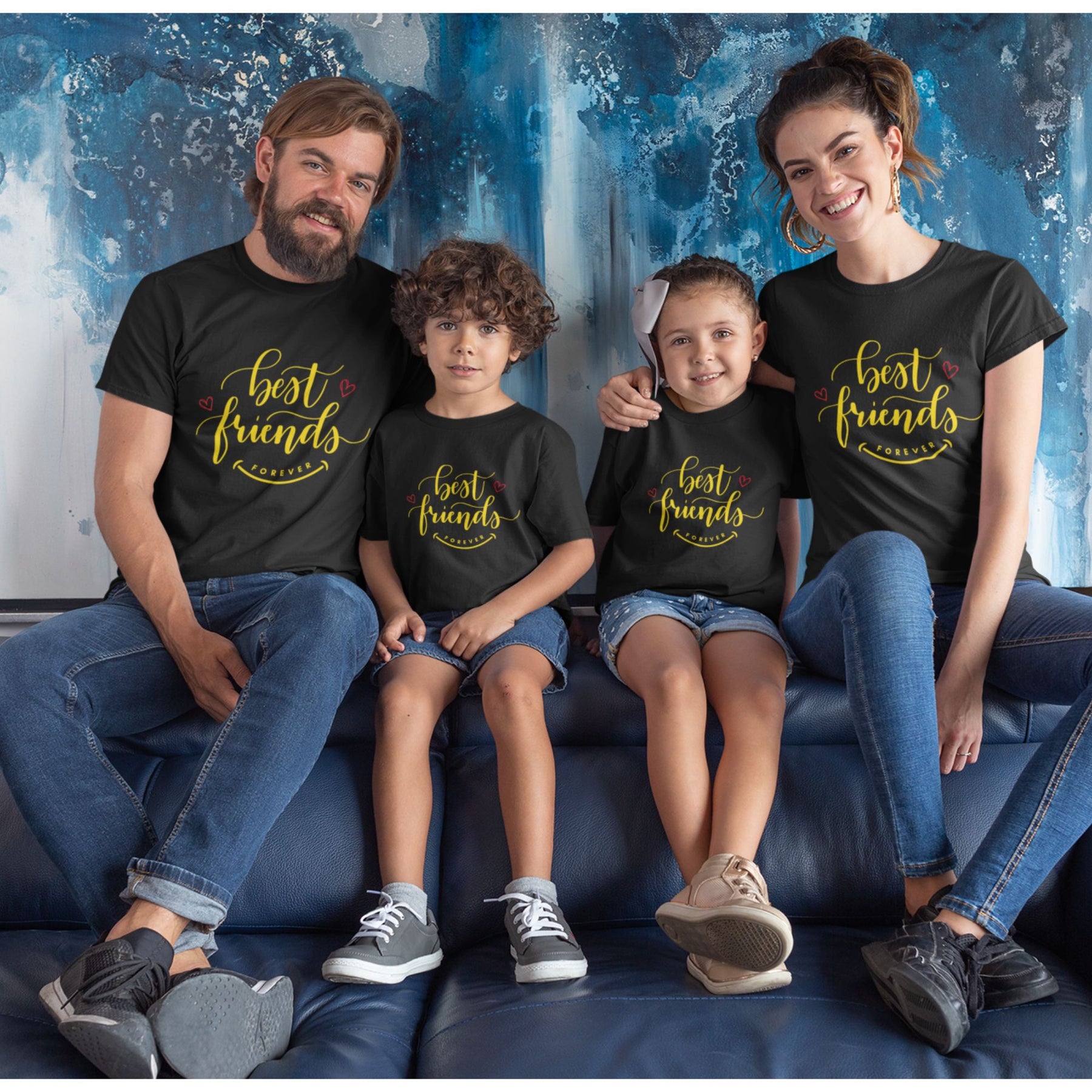 best-friends-forever-black-family-t-shirt