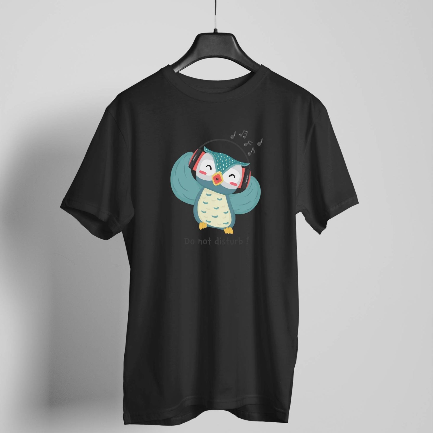 Do Not Disturb black t-shirt