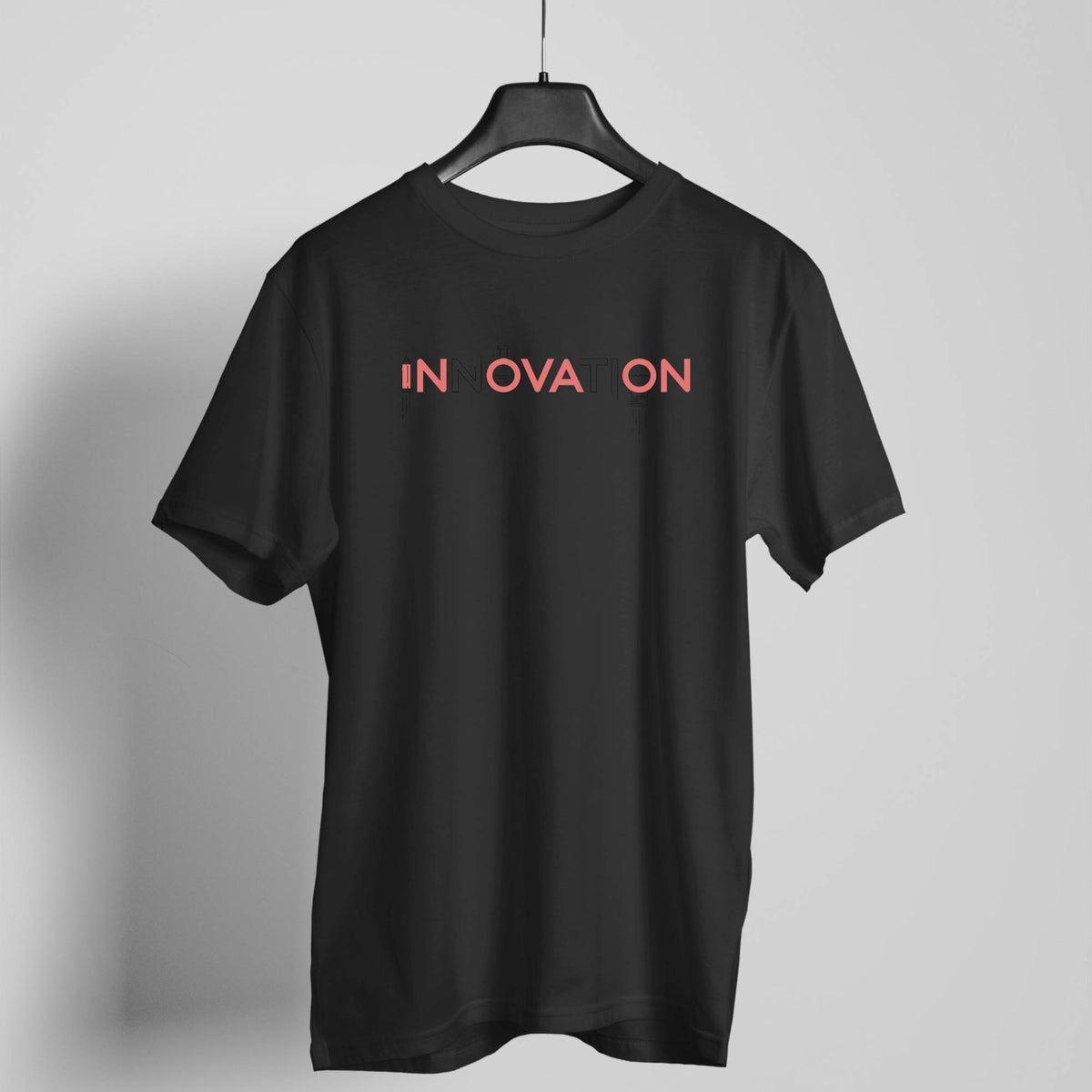 Innovation black t-shirt