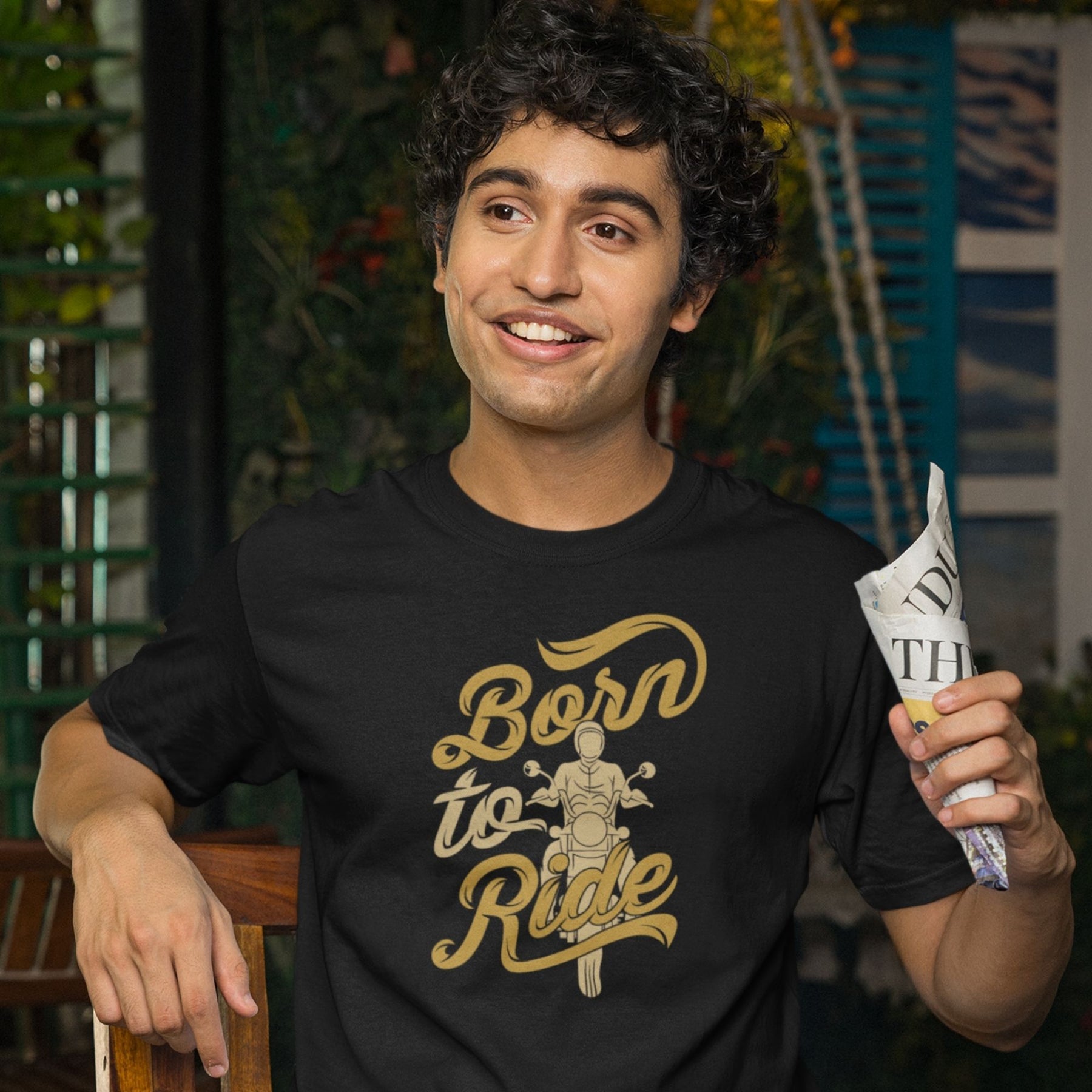Born to ride t-shirt