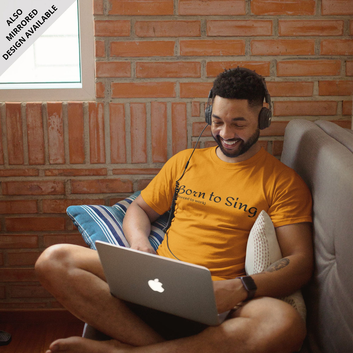 born-to-sing-golden-yellow-printed-round-neck-t-shirt-gogirgit-com