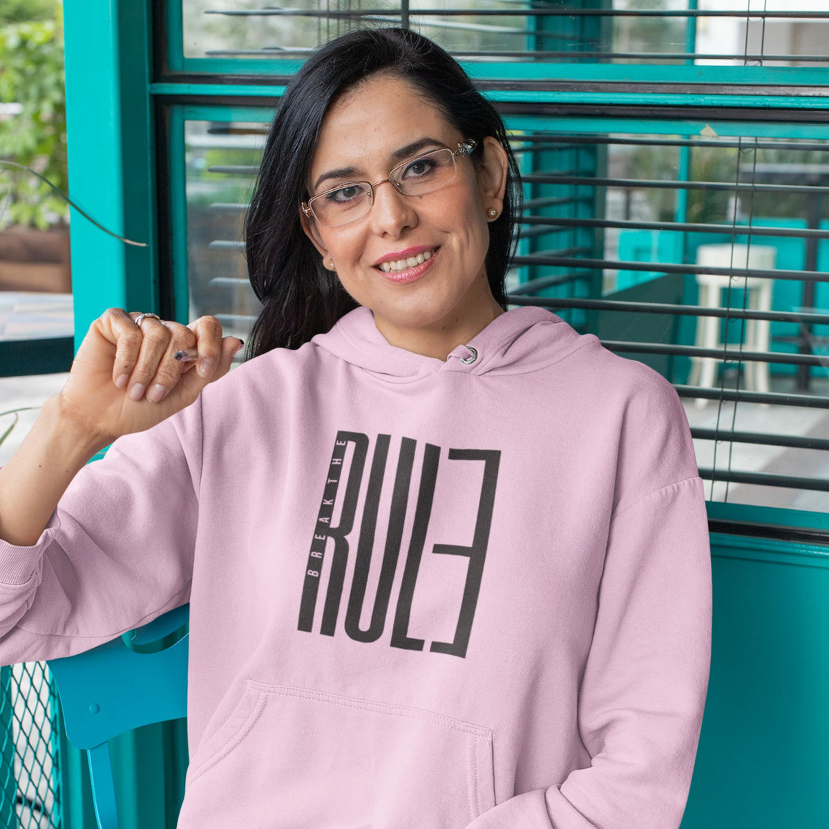 break-the-rule-cotton-printed-unisex-light-pink-hoodie-for-men-for-women-gogirgit-com #color_ligth pink