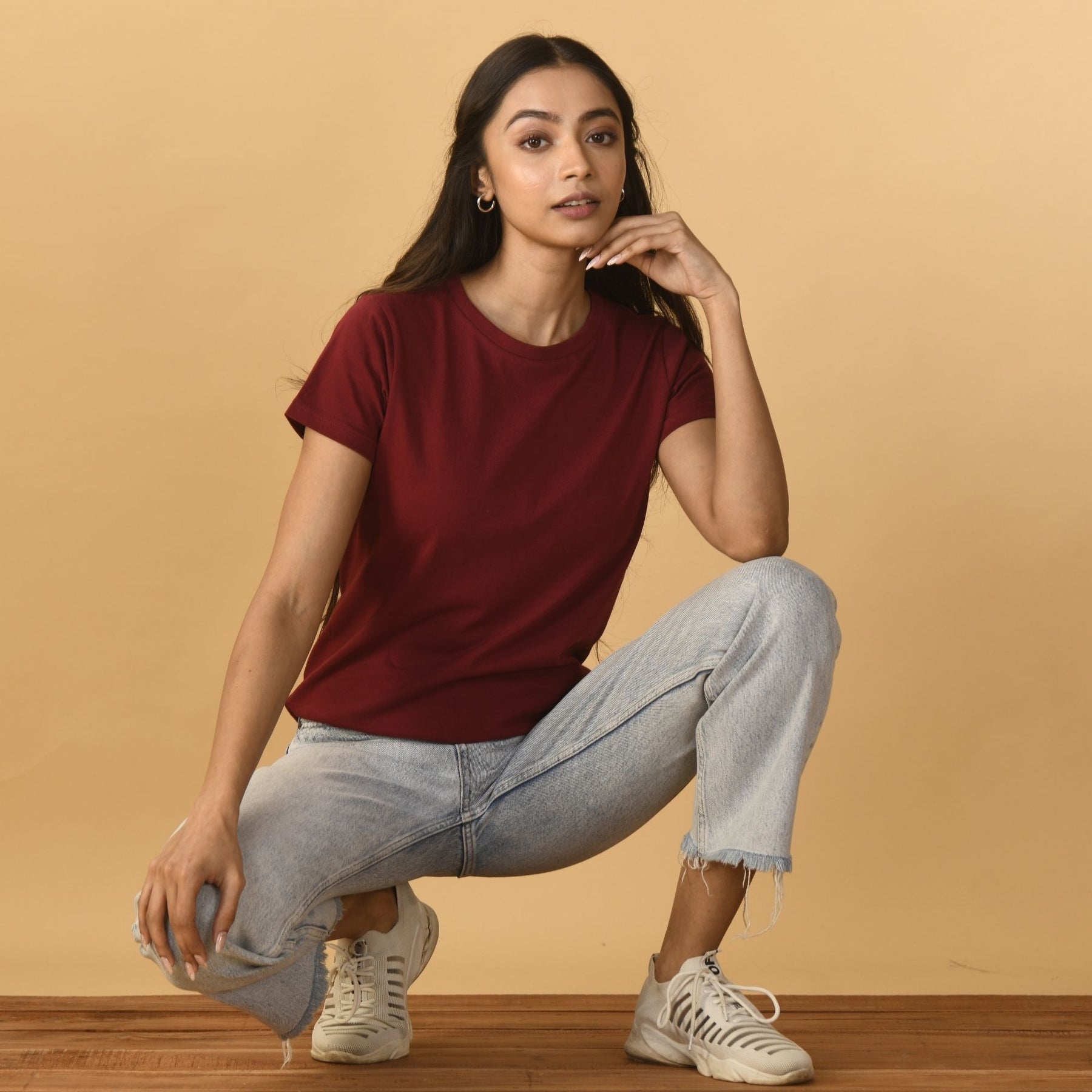 100% Cotton T-shirt For Women