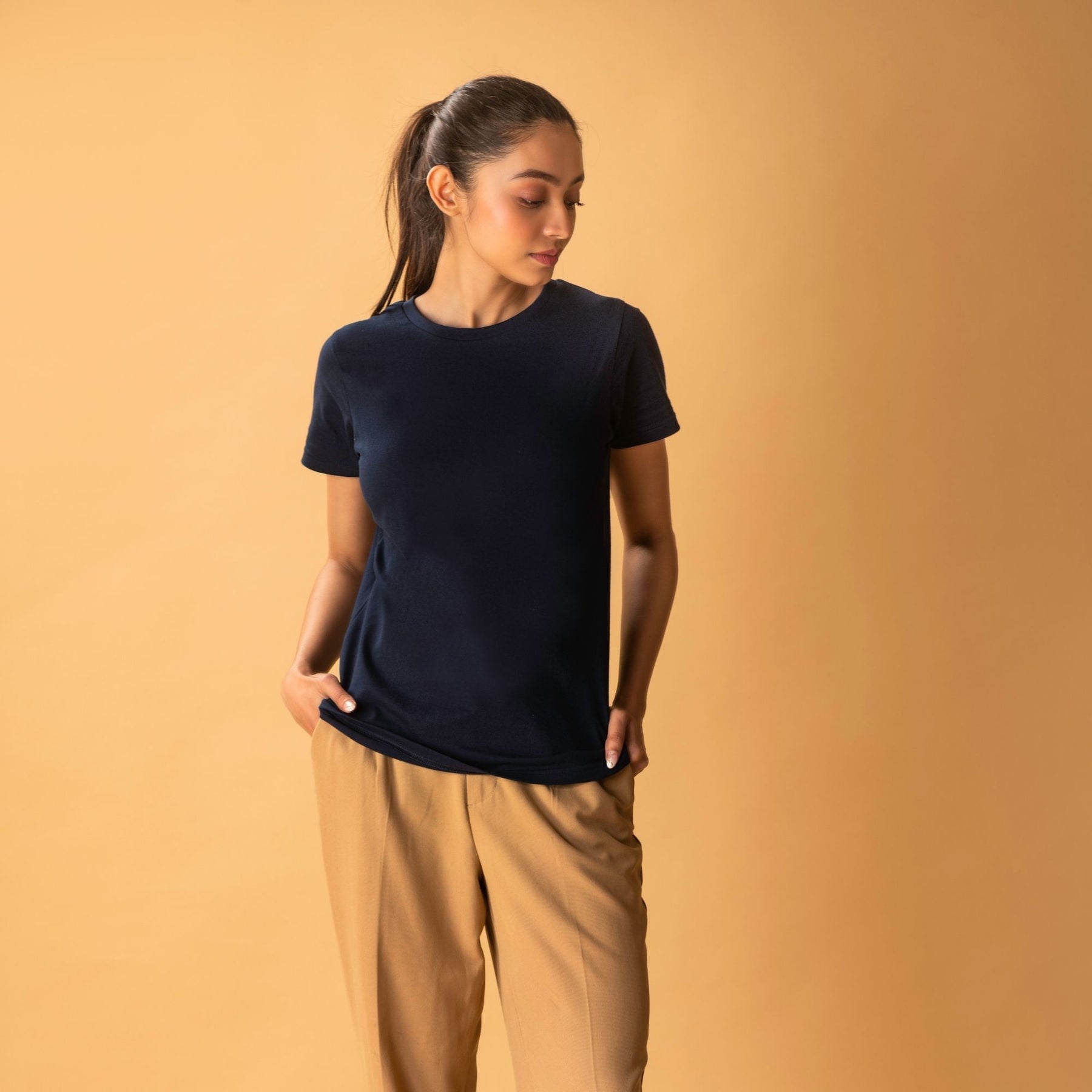 100% Cotton T-shirt For Women