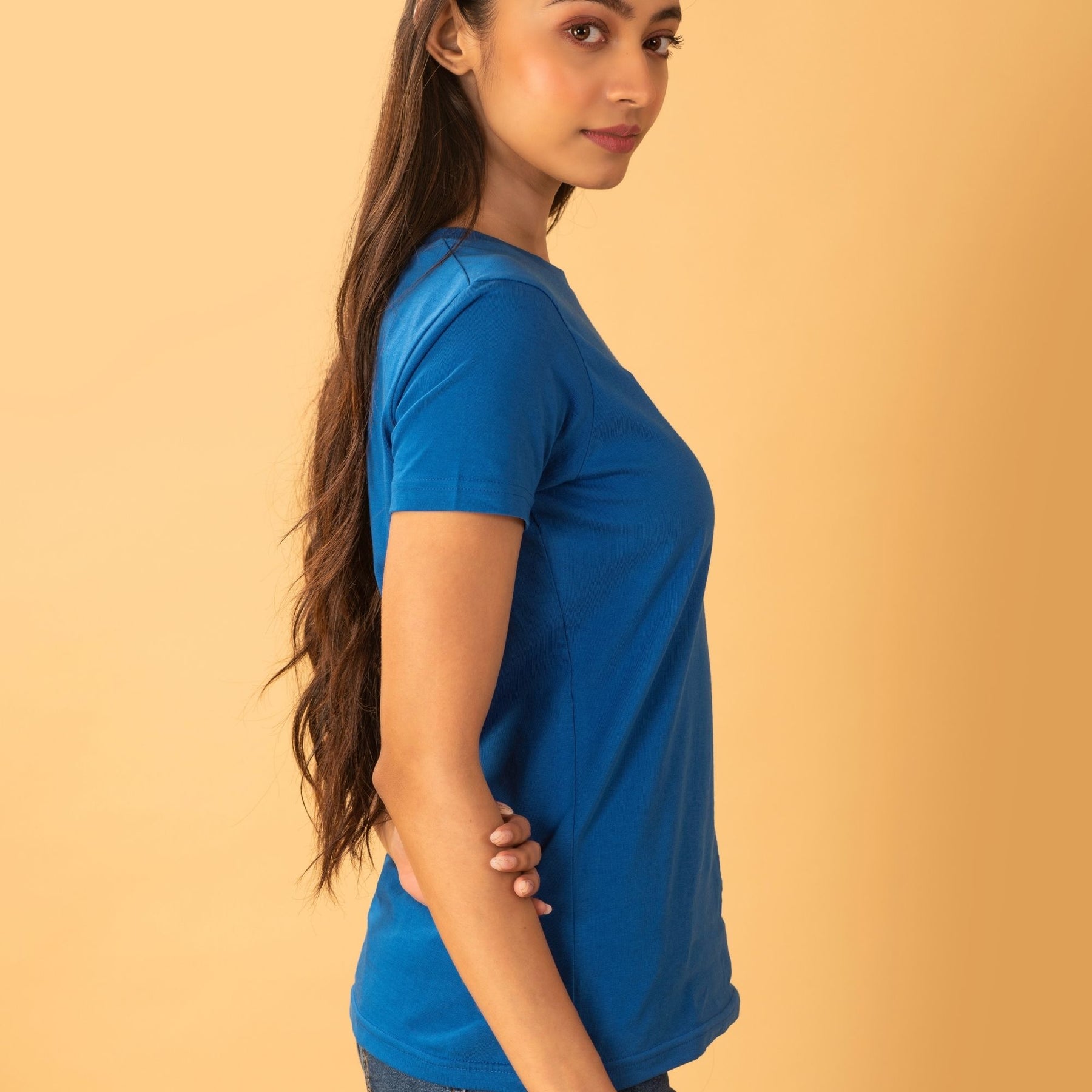 100% Cotton T-shirt For Women