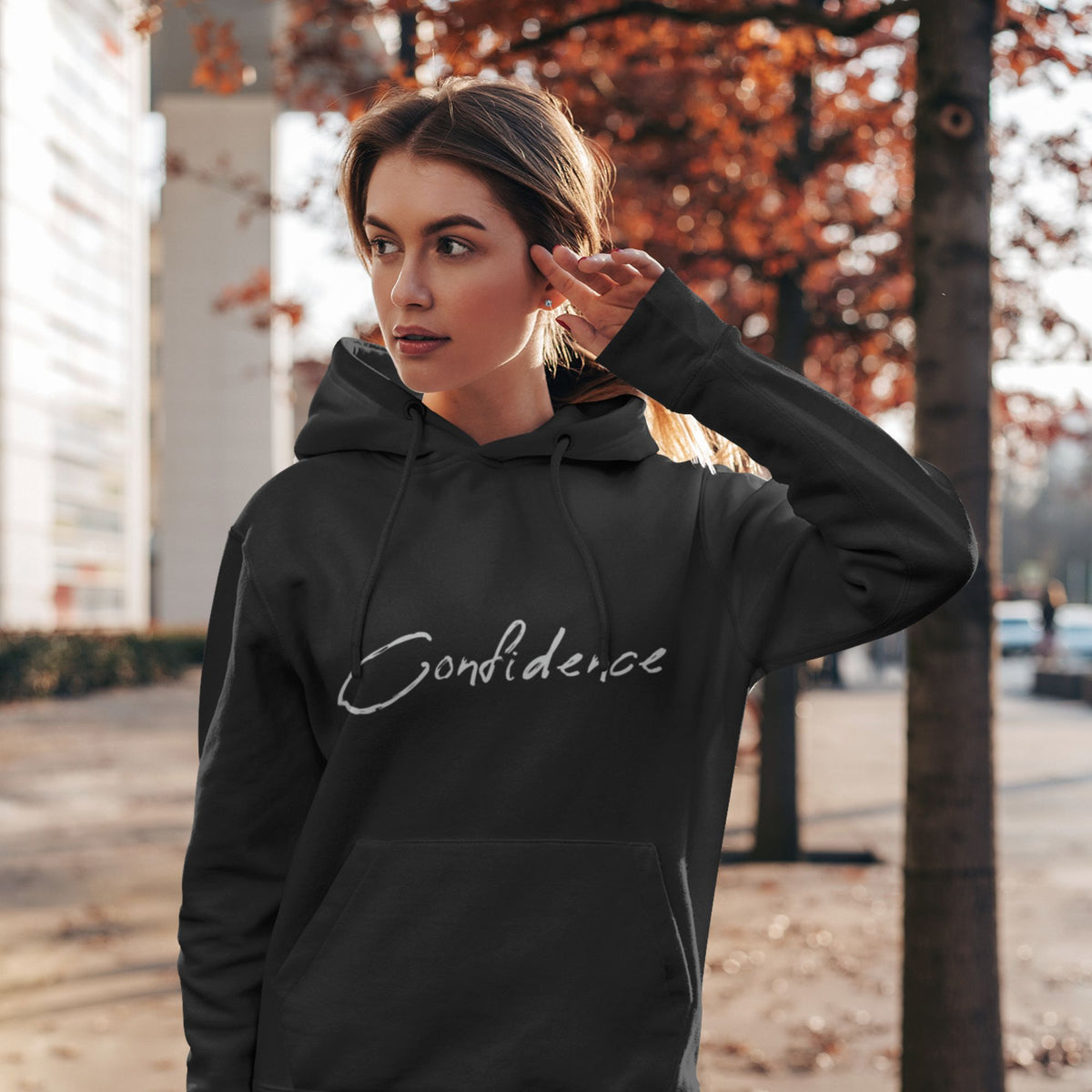 confidance-black-printed-unisex-hoodie-gogirgit-com