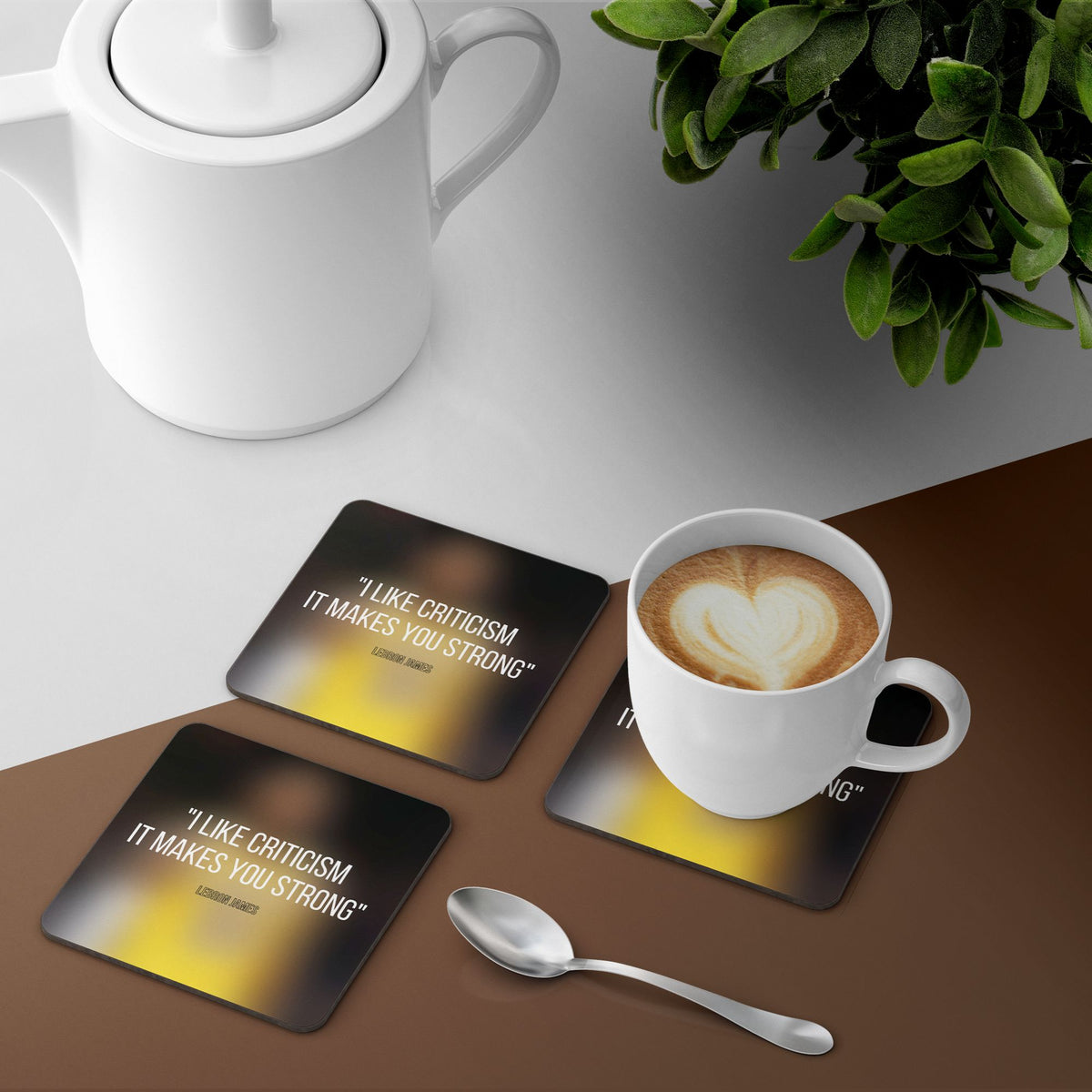 criticism-makes-you-strong-coffee-tea-coasters-set-pack-of-4-3mm-thick-gogirgit-com
