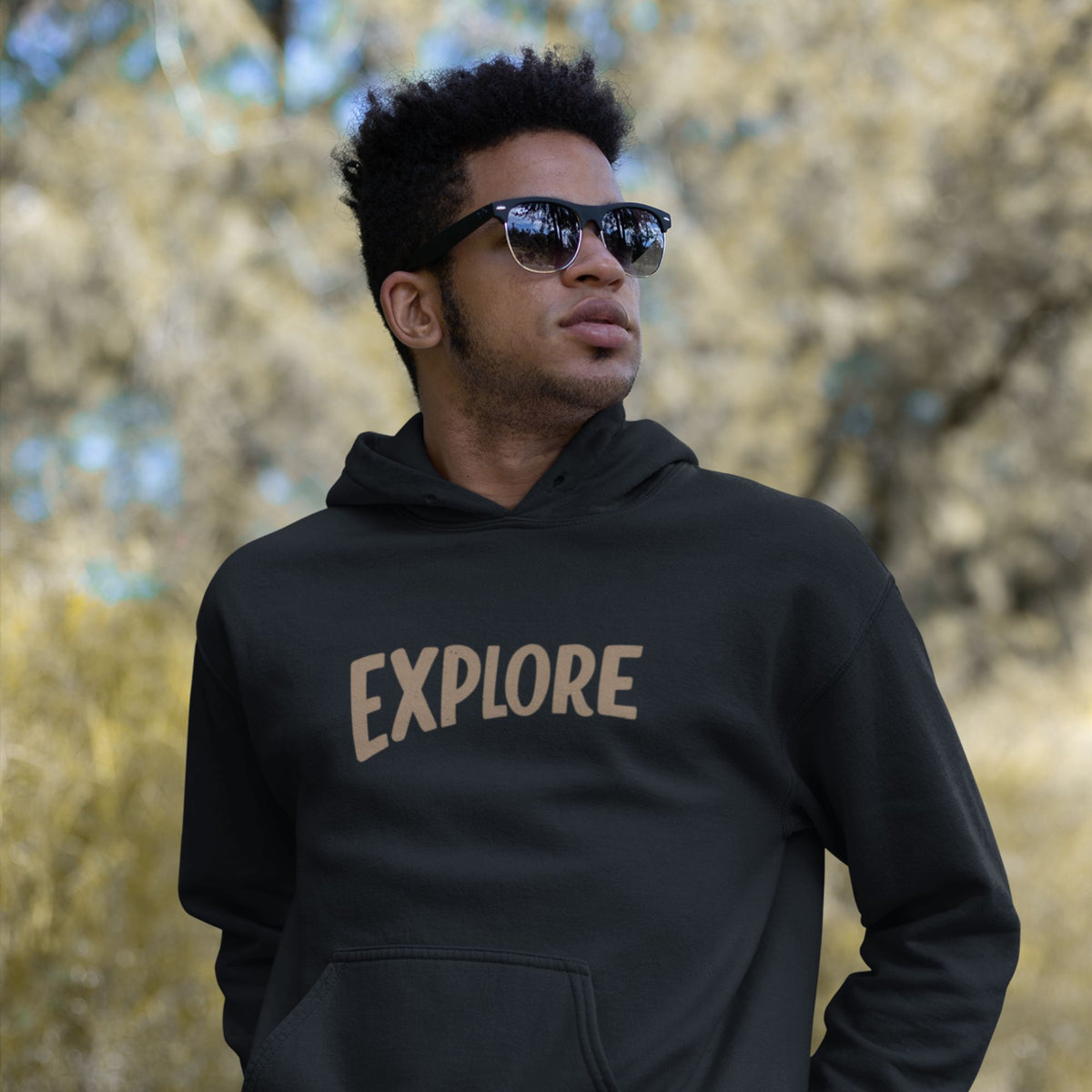 explore-cotton-printed-unisex-black-hoodie-for-men-for-women-gogirgit-com #color_black