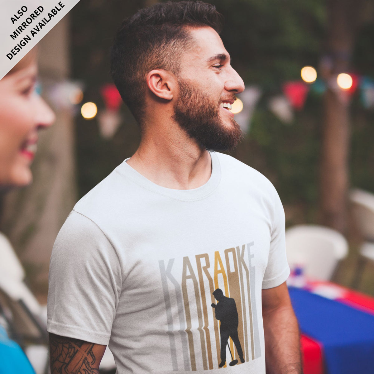 karaoke-silhouette-white-printed-round-neck-t-shirt-gogirgit-com