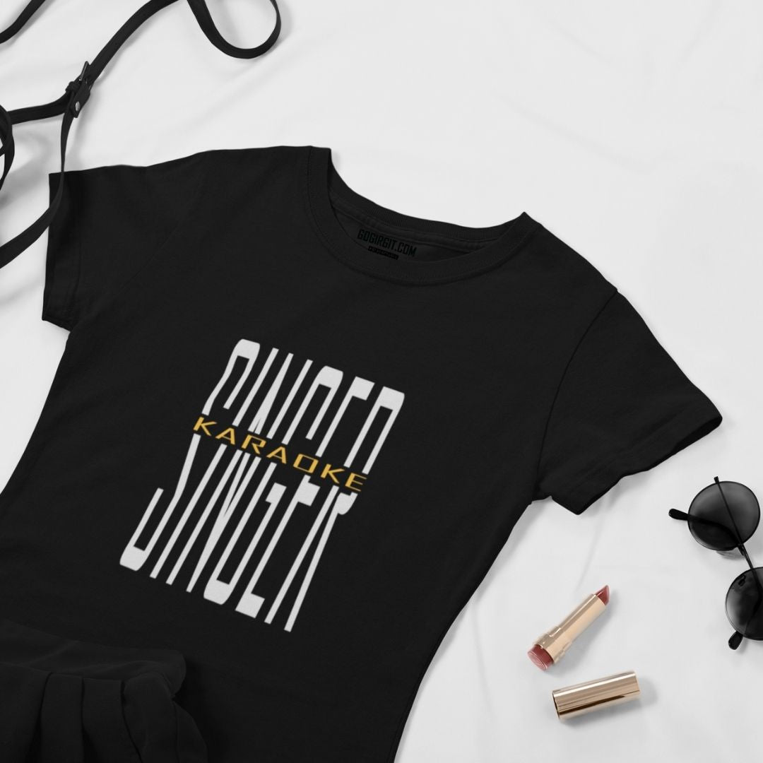 Karaoke Singer T-shirt For Men & Women