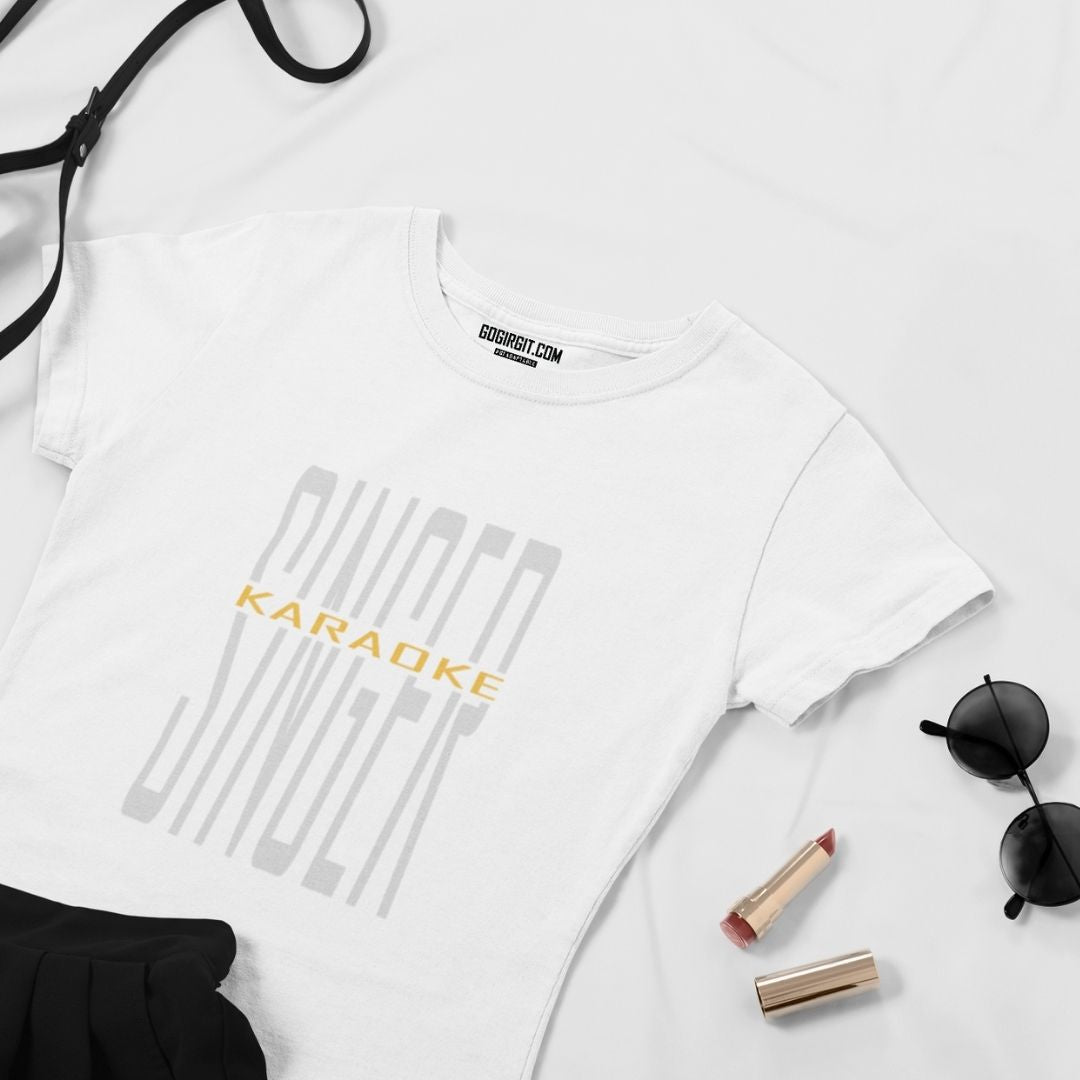 Karaoke Singer T-shirt For Men & Women