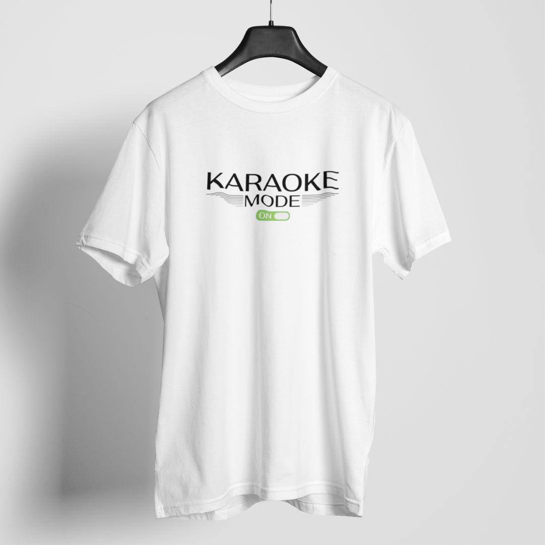 Karaoke Mode On T-shirt For Men & Women
