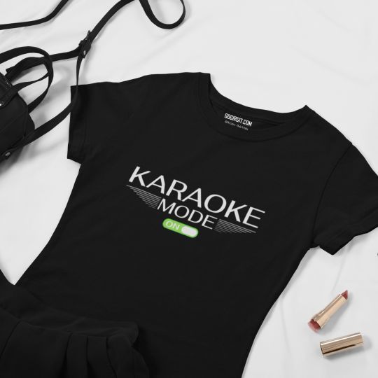 Karaoke Mode On T-shirt For Men & Women
